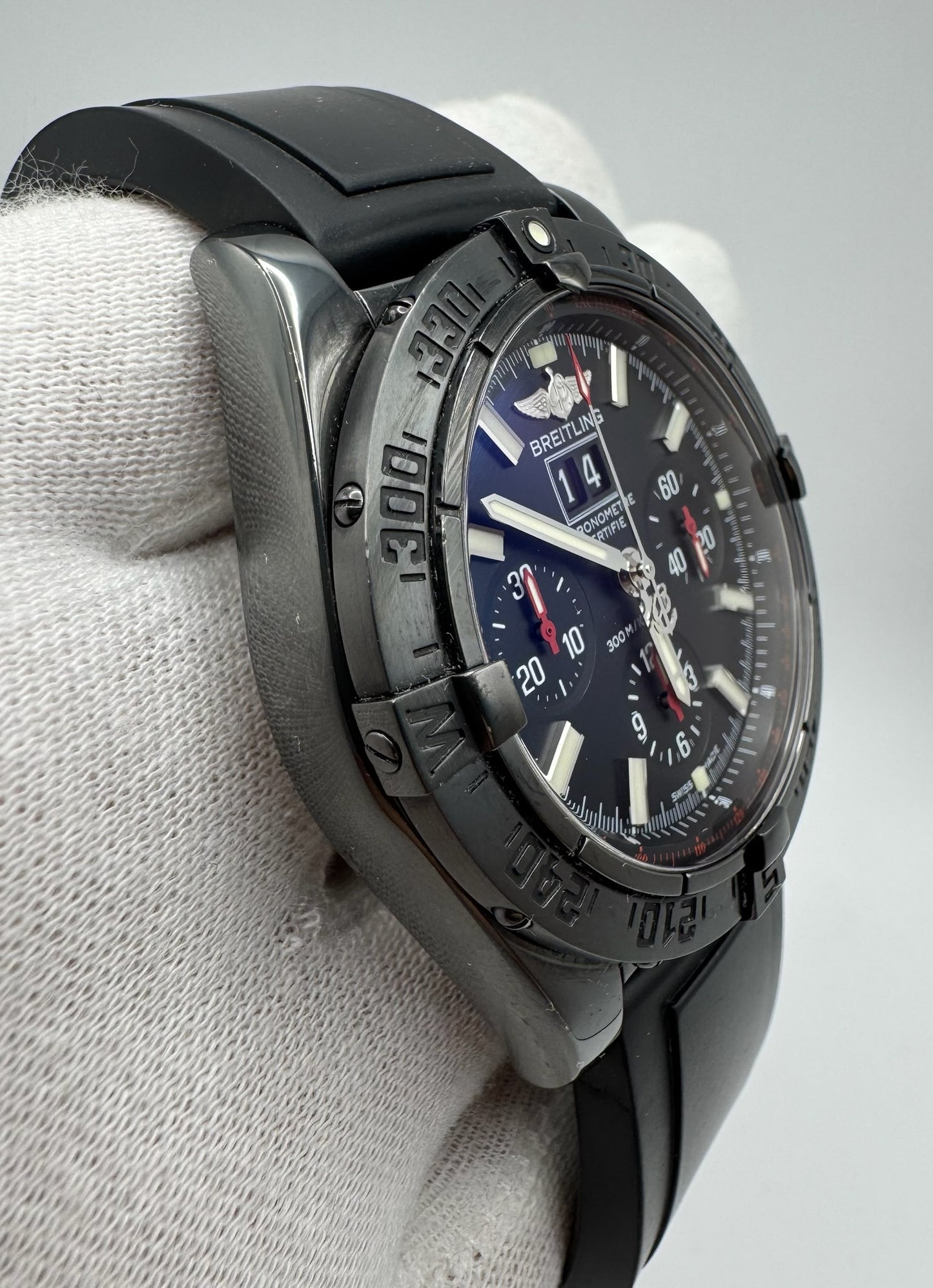 Breitling Blackbird Black Steel Chronograph Ltd Edition