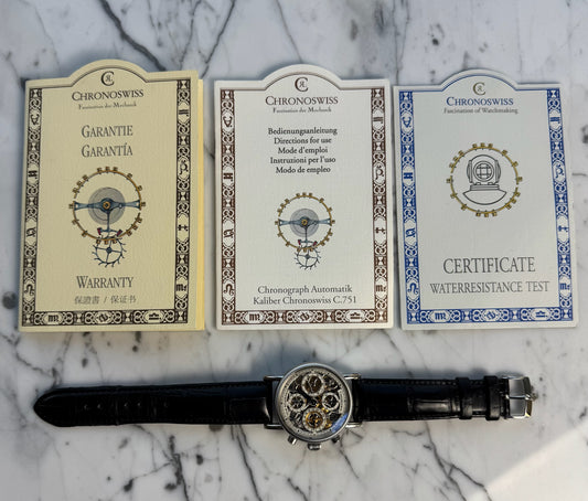 Chronoswiss Opus Skeleton 1999 (Papers/Unpolished)