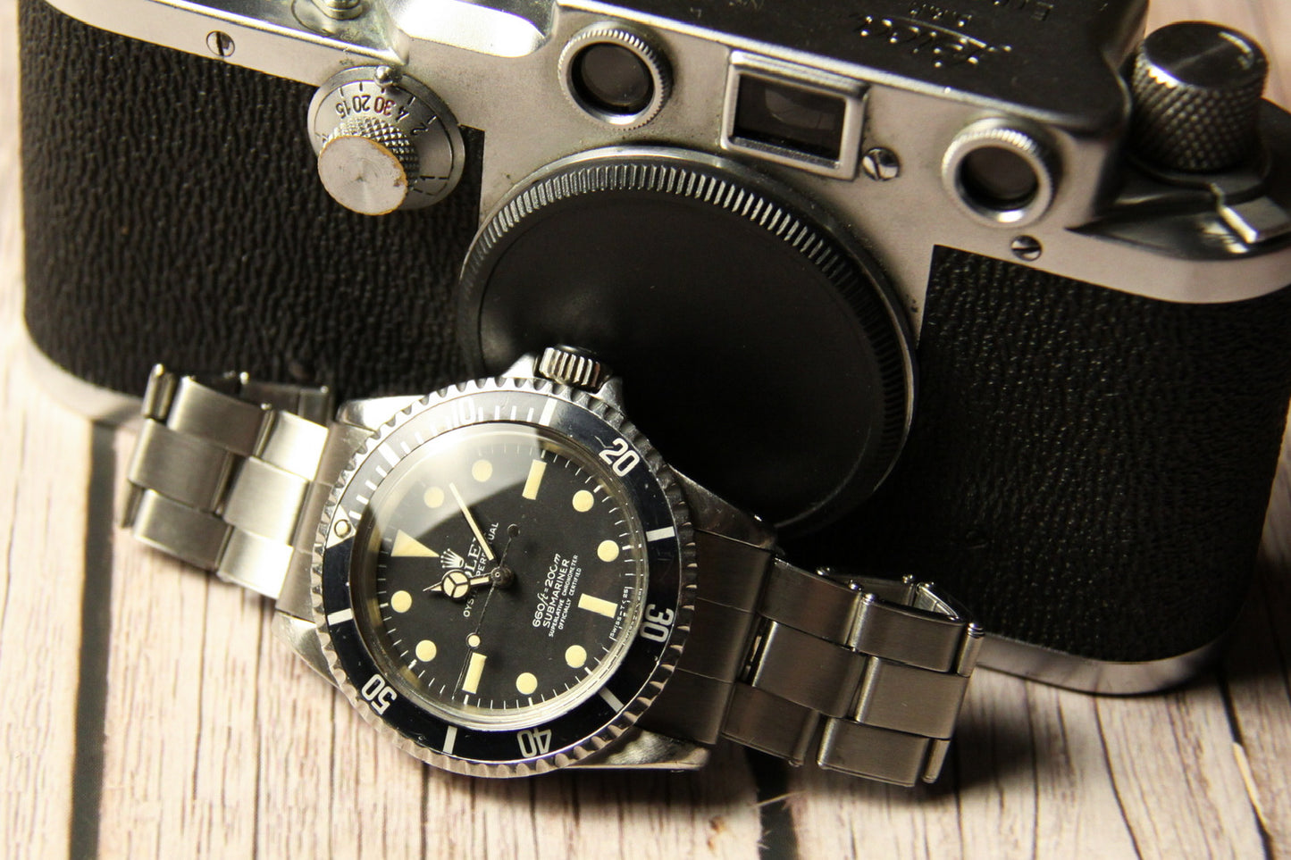 Rolex Submariner 5512 No Date 5512 Feet First Yellow Patina 1967 (Serviced)