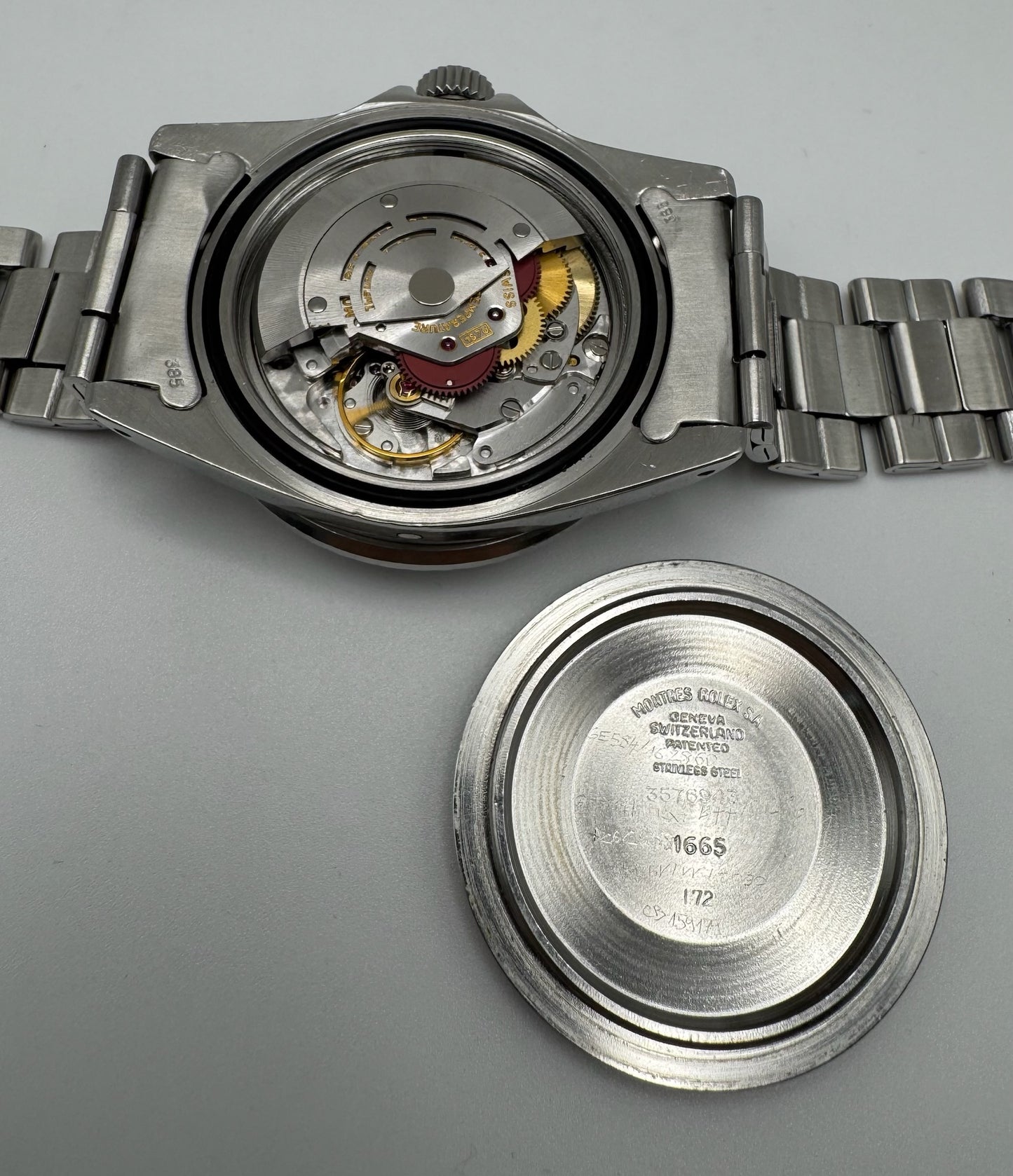 Rolex Sea-Dweller 1665 Pumpkin Patina Ghost Bezel 1972 (Box/Service Papers)
