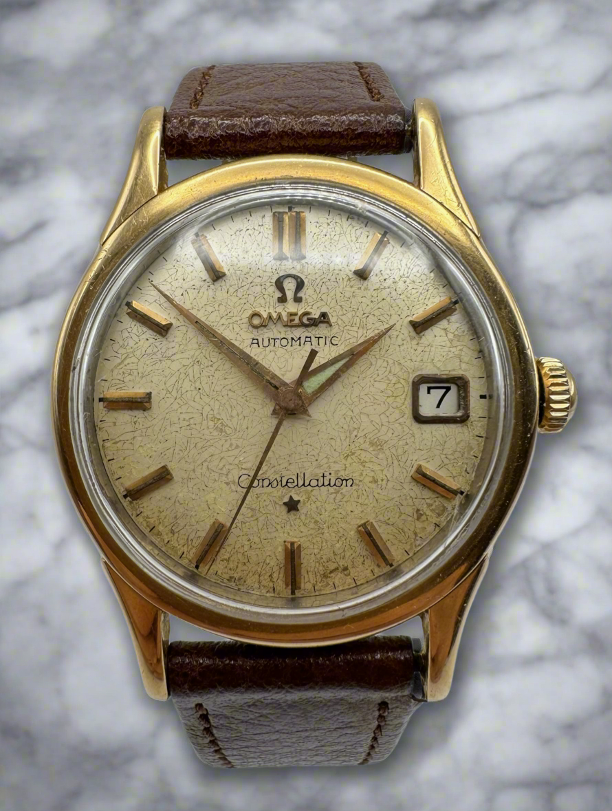 Omega Constellation 18K Rose Gold 1958 Full Set