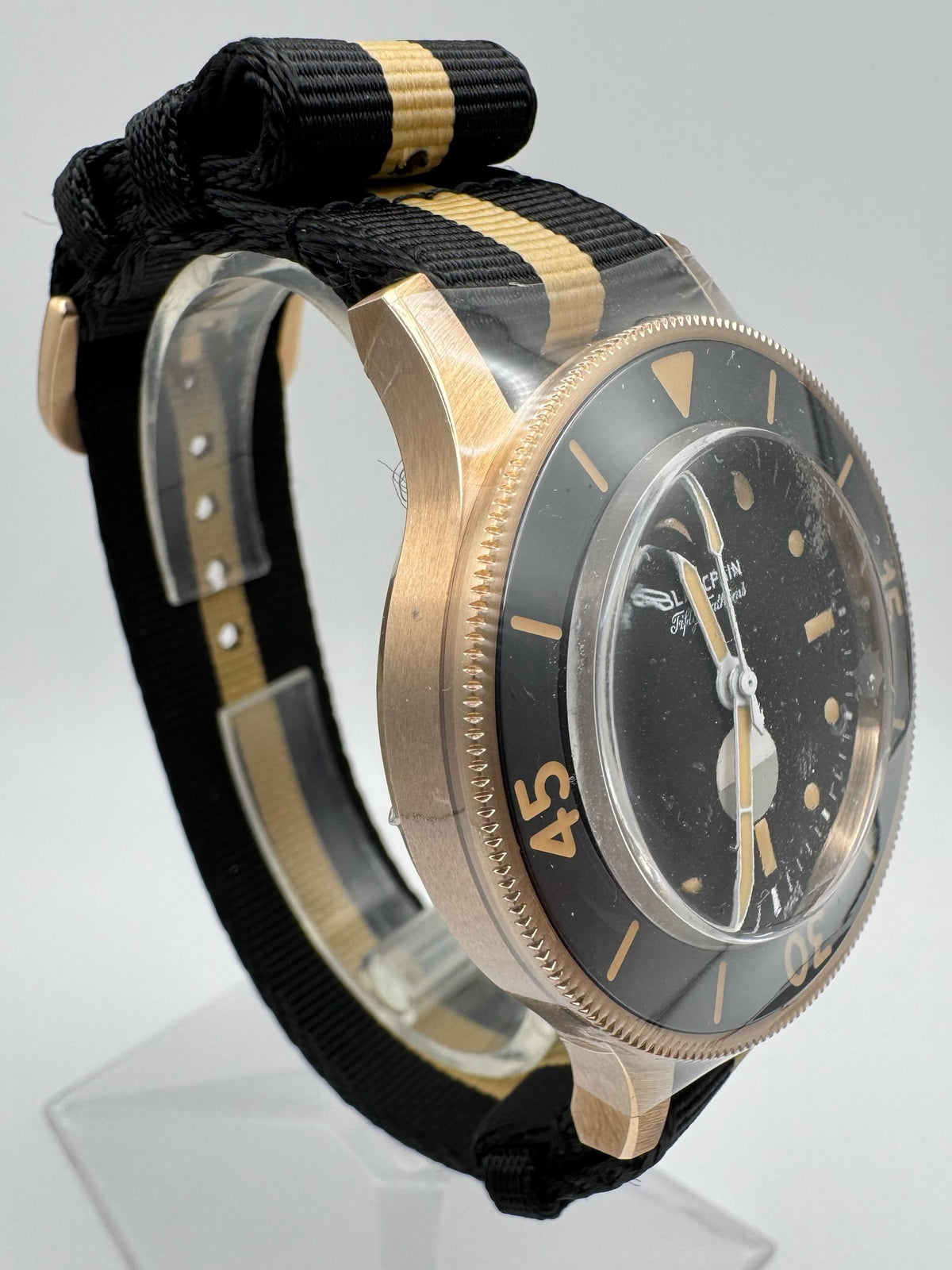 Blancpain Fifty Fathoms Mil-Spec L.E. 70th Anniversary Act 3 Bronze Gold 2024 (Unworn/Full-Set)