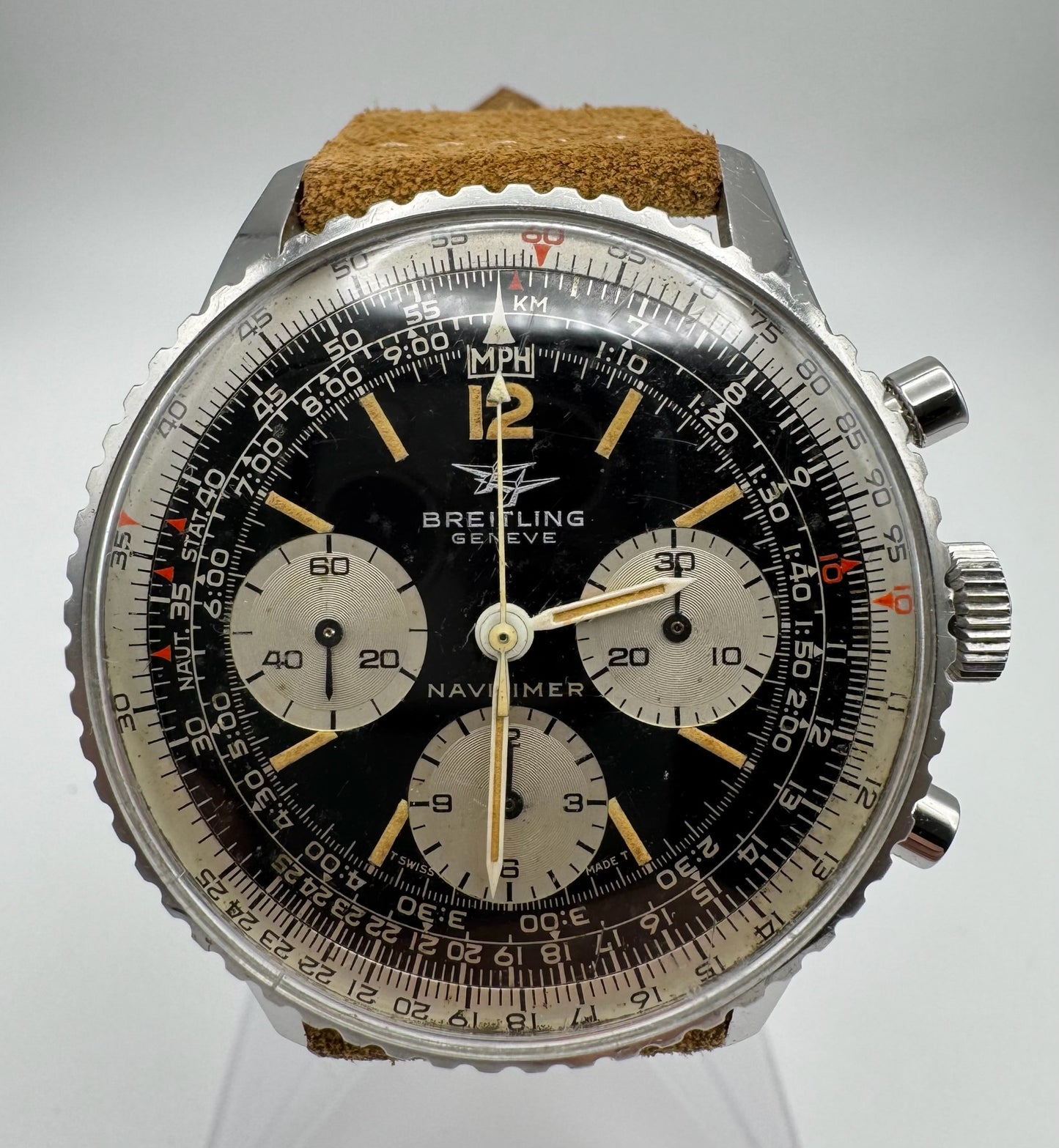 Breitling Navitimer Vintage Navitimer 806 Steel Heavy Patina (Unpolished/Serviced)