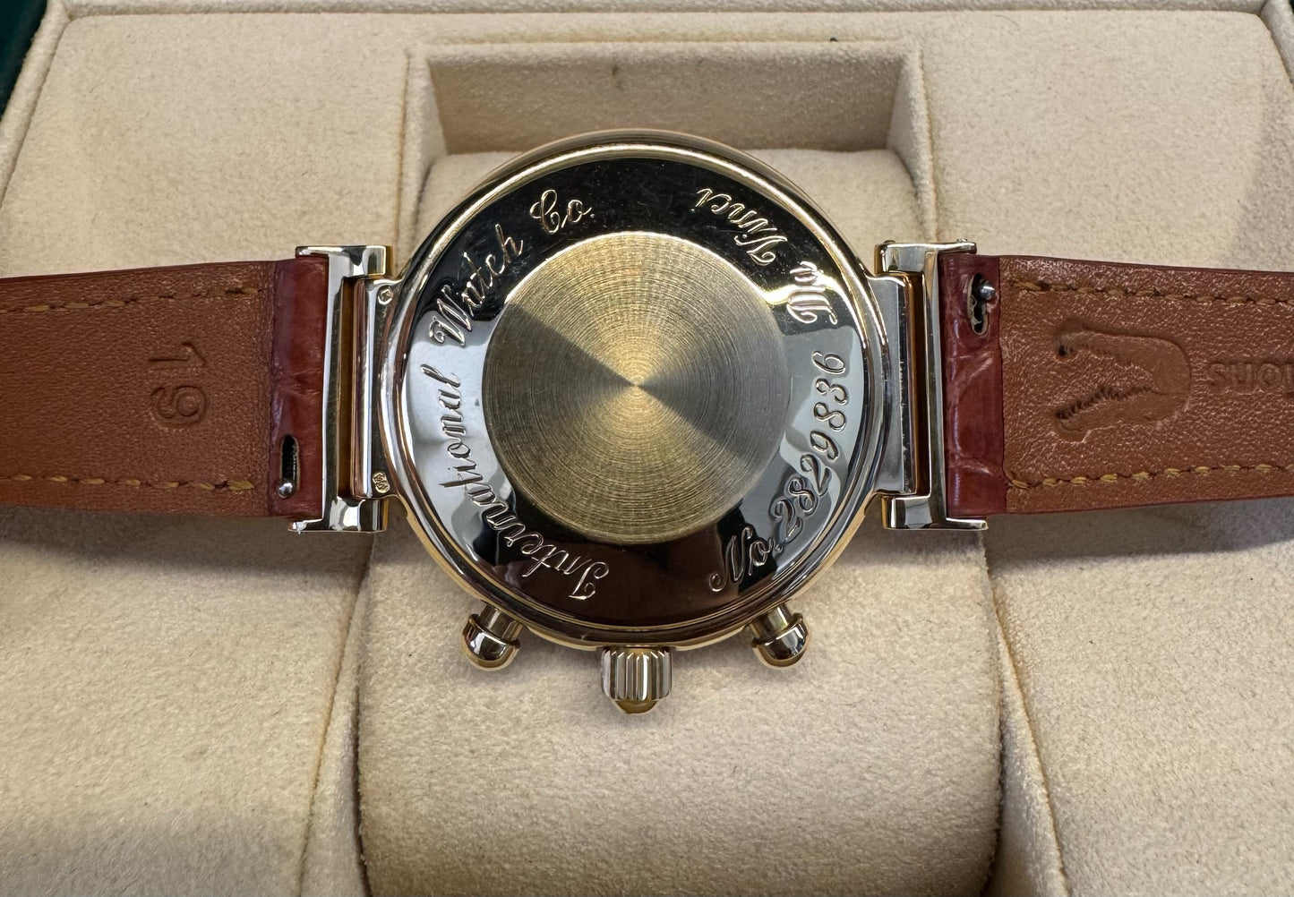 IWC Da Vinci Perpetual Calendar Chronograph Yellow Gold (Full-Set/Serviced)