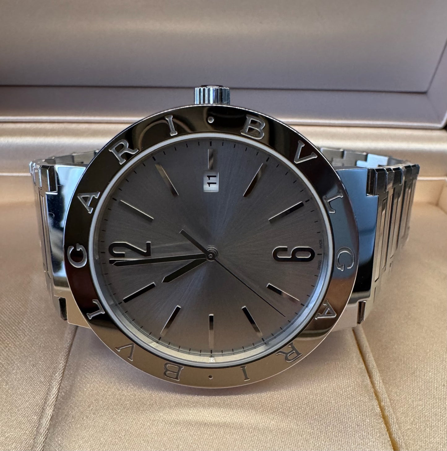 Bulgari Bulgari Automatic Full Steel 2023 (Full-Set/Mint)