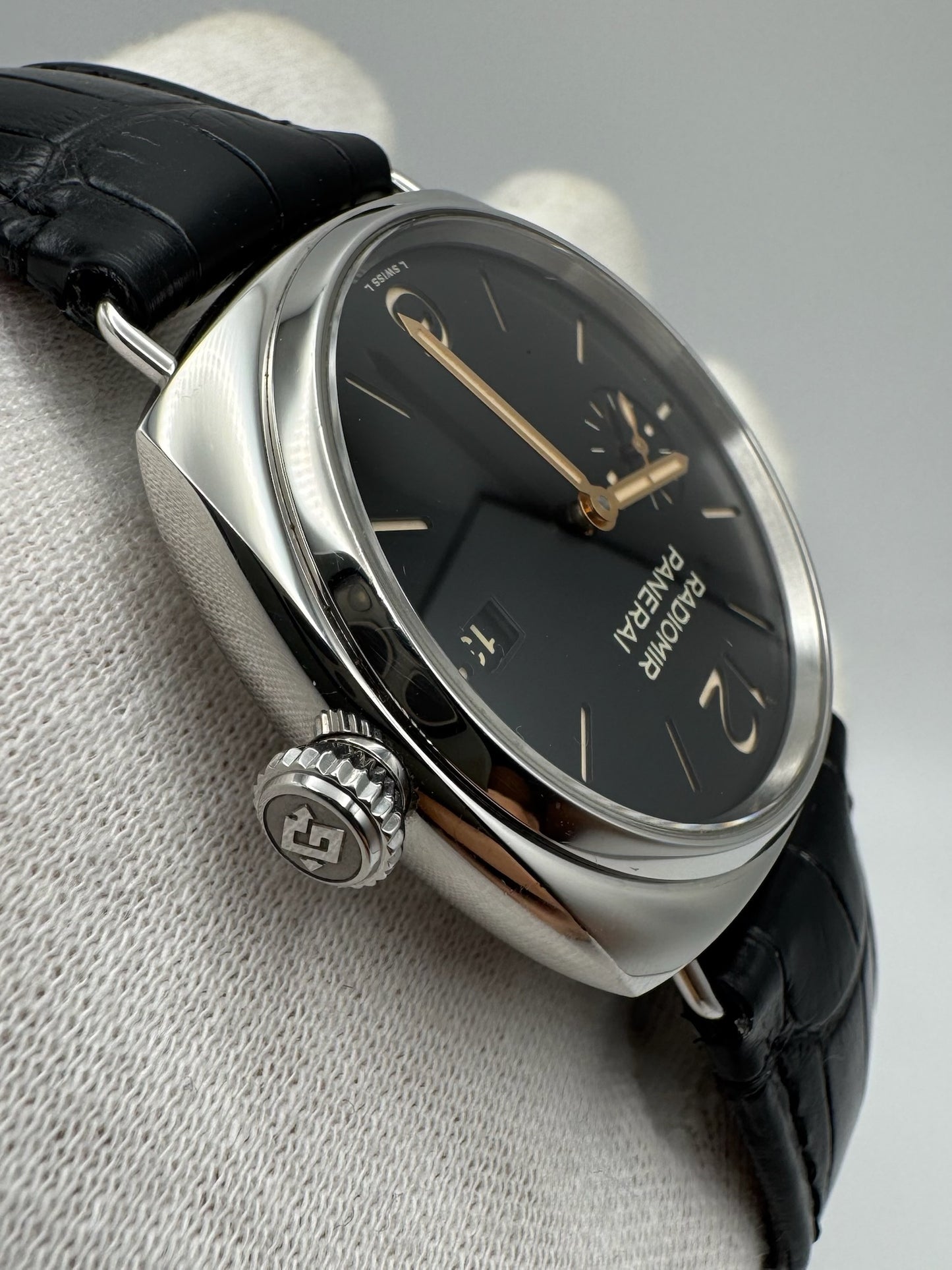 Panerai Radiomir Quaranta 40 Steel Black Dial 2023 (Box/Card/Unpolished)