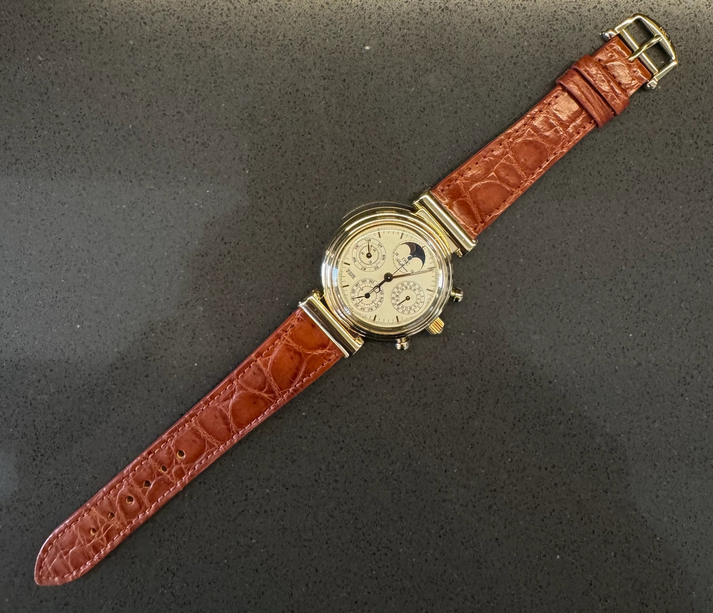 IWC Da Vinci Perpetual Calendar Chronograph Yellow Gold (Full-Set/Serviced)