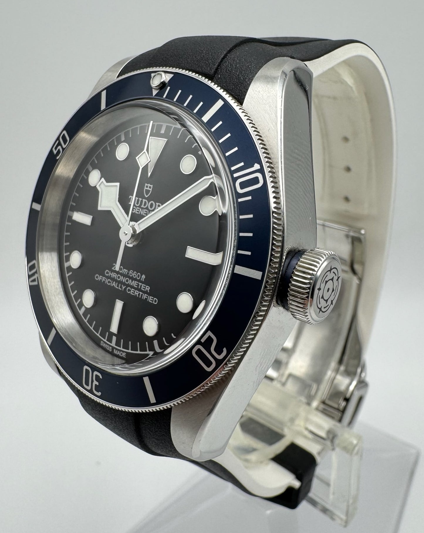 Tudor Black Bay Heritage Black Bay Black Dial Blue Bezel 2021 (Full-Set/Unpolished)
