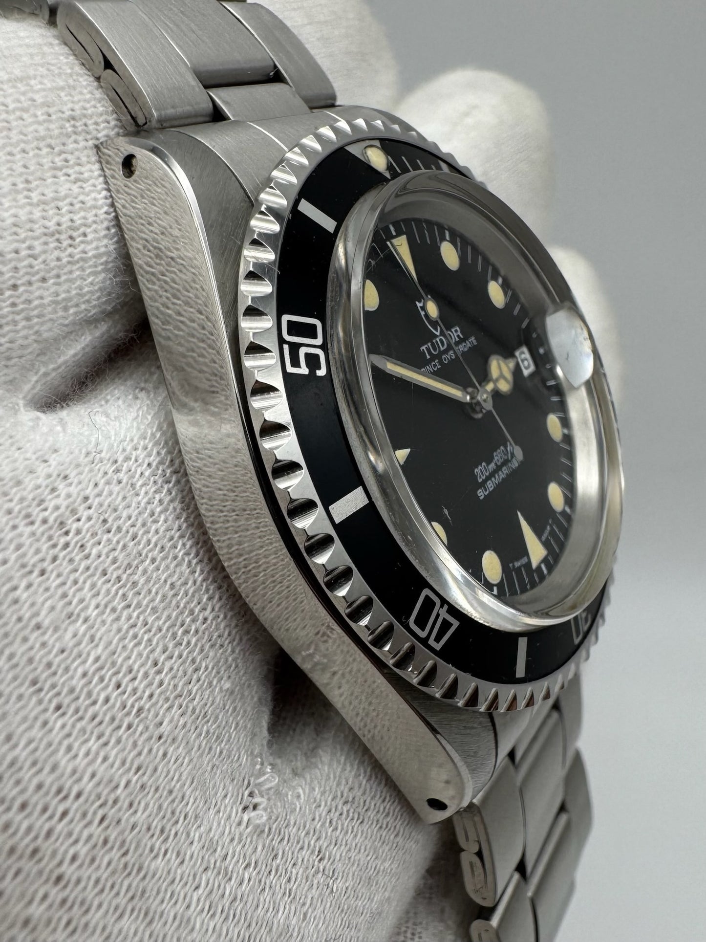 Tudor Submariner Vintage 79090 Yellow Patina 1993 (Full-Set/Unpolished)