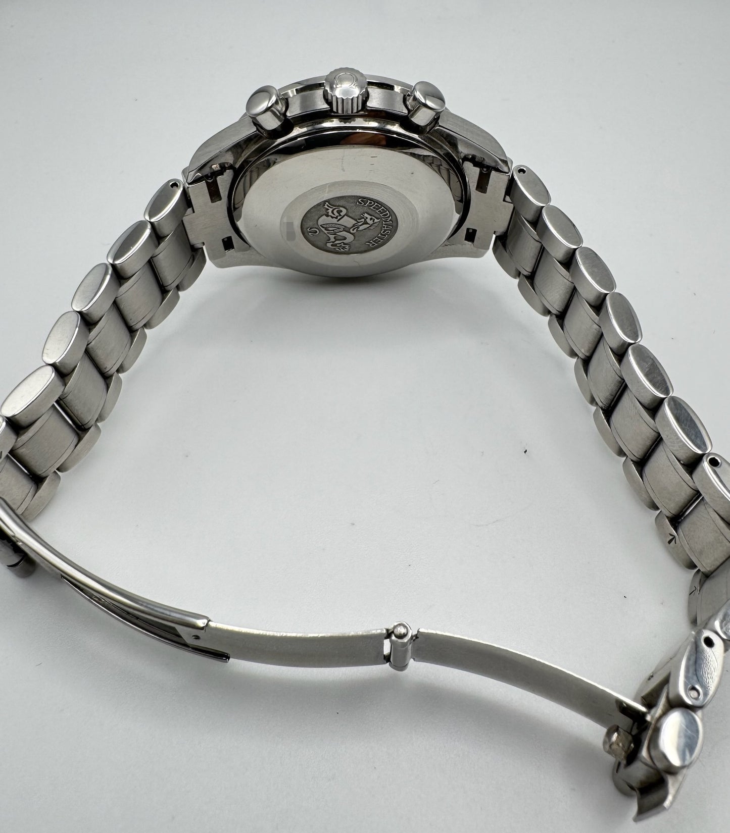 Omega Speedmaster Day Date Reduced Triple Calendar Steel Chronograph Automatic 1990 (Authenticity Certificate)