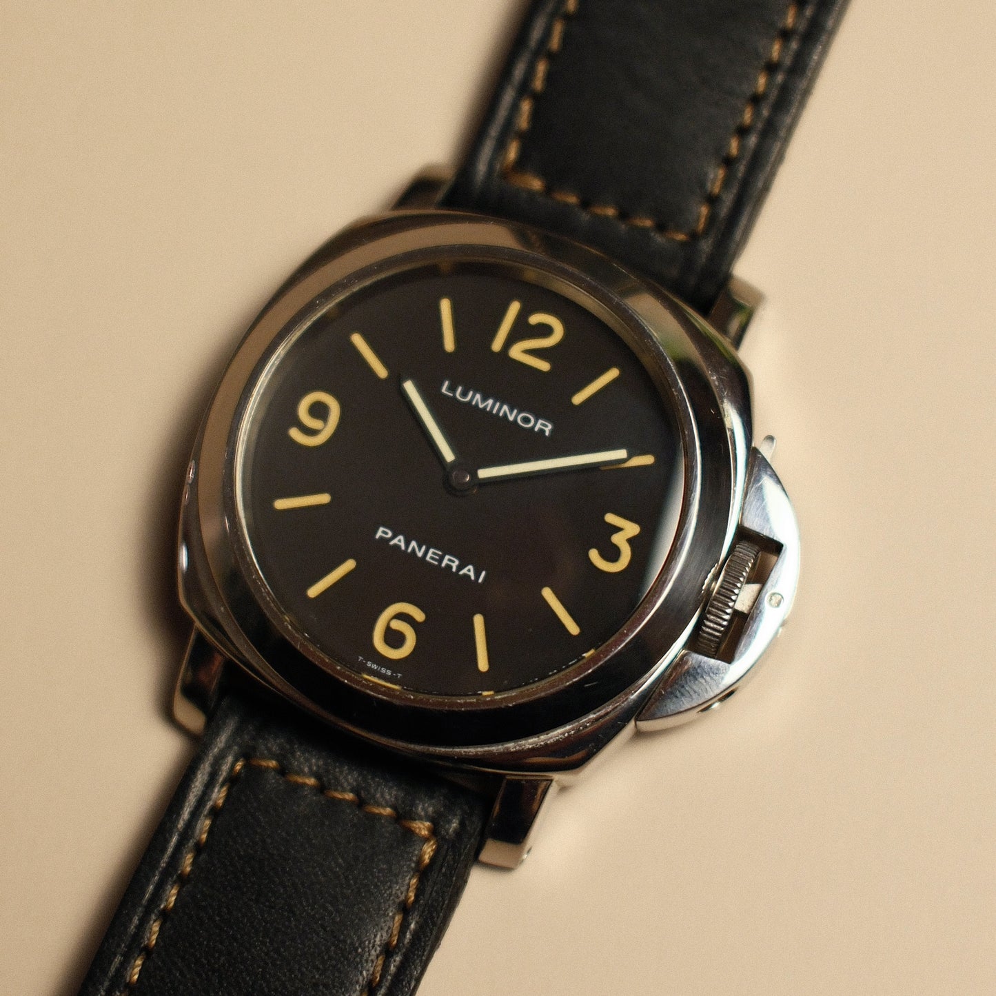 Panerai Luminor Base Pre-A Pumpkin Patina 1998 (Full-Set)