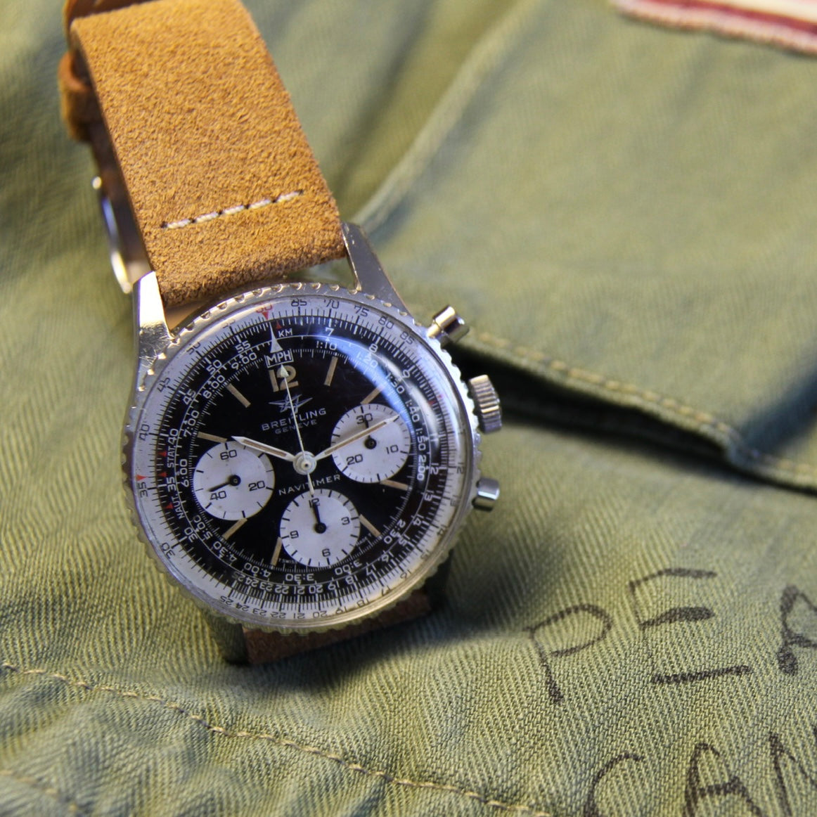 Breitling Navitimer Vintage Navitimer 806 Steel Heavy Patina (Unpolished/Serviced)