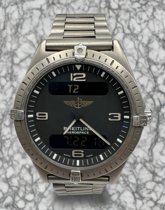 Breitling Aerospace Full Titanium Black Dial (Unpolished)