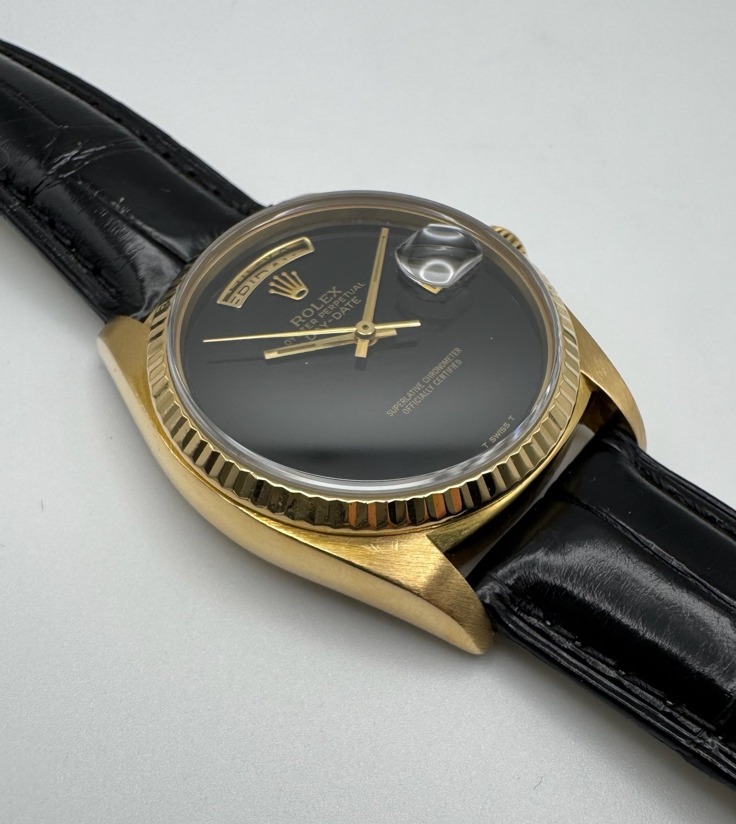 Rolex Day-Date 36 Black Onyx Dial 1981 (Serviced)
