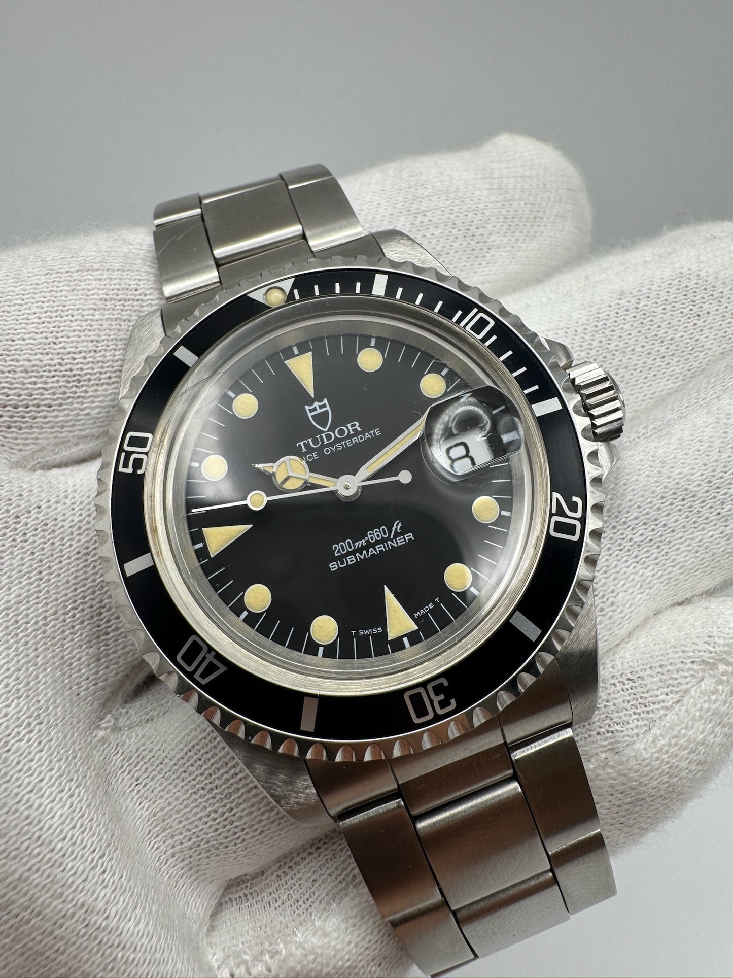 Tudor Submariner Vintage 79090 Yellow Patina (Full-Set/Unpolished)