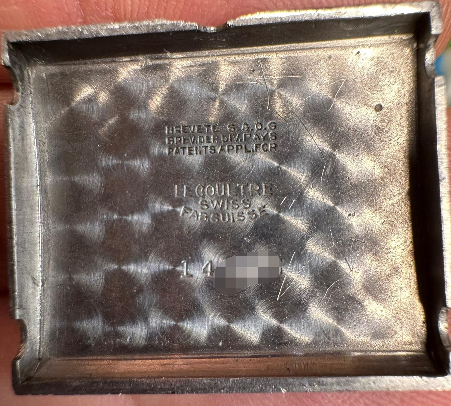 Jaeger-LeCoultre Reverso Vintage Steel Silver Dial First Generation Rare 1931 (Unpolished/Serviced)