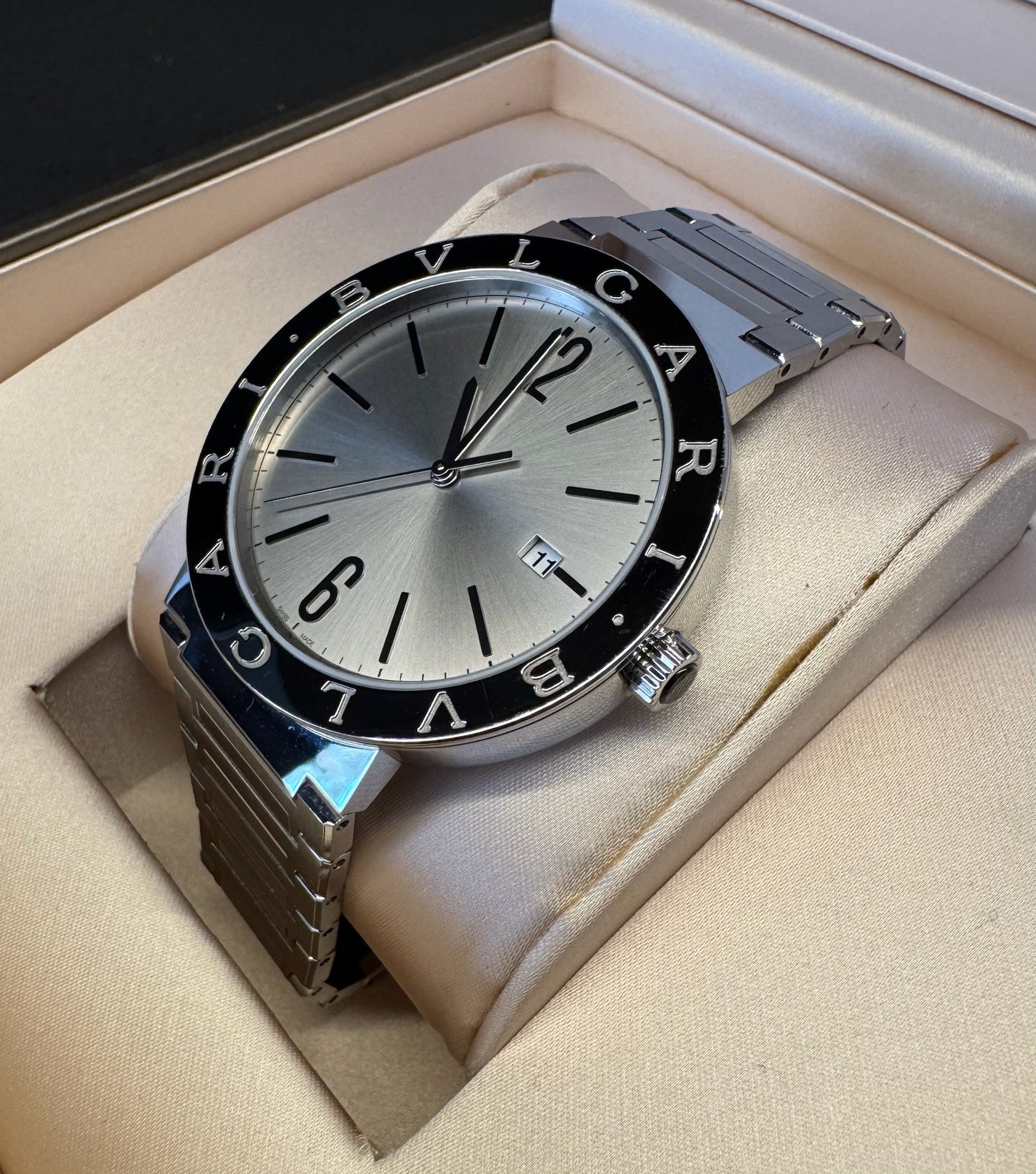 Bulgari Bulgari Automatic Full Steel 2023 (Full-Set/Mint)