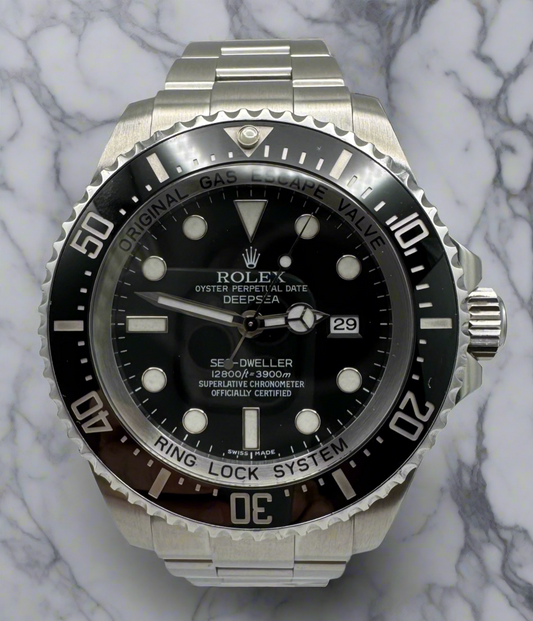 Rolex Sea-Dweller Deepsea 116660 Full Steel Black Dial 2009 (Full-Set/Serviced)