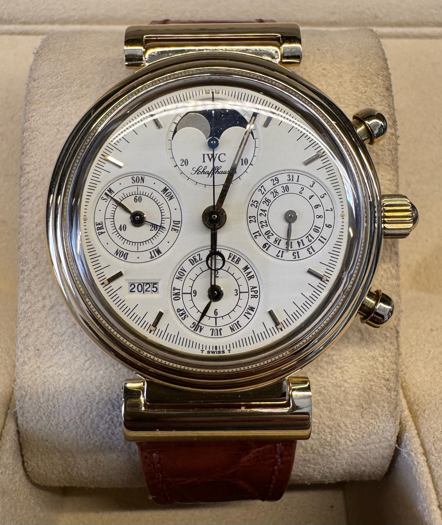 IWC Da Vinci Perpetual Calendar Chronograph Yellow Gold (Full-Set/Serviced)