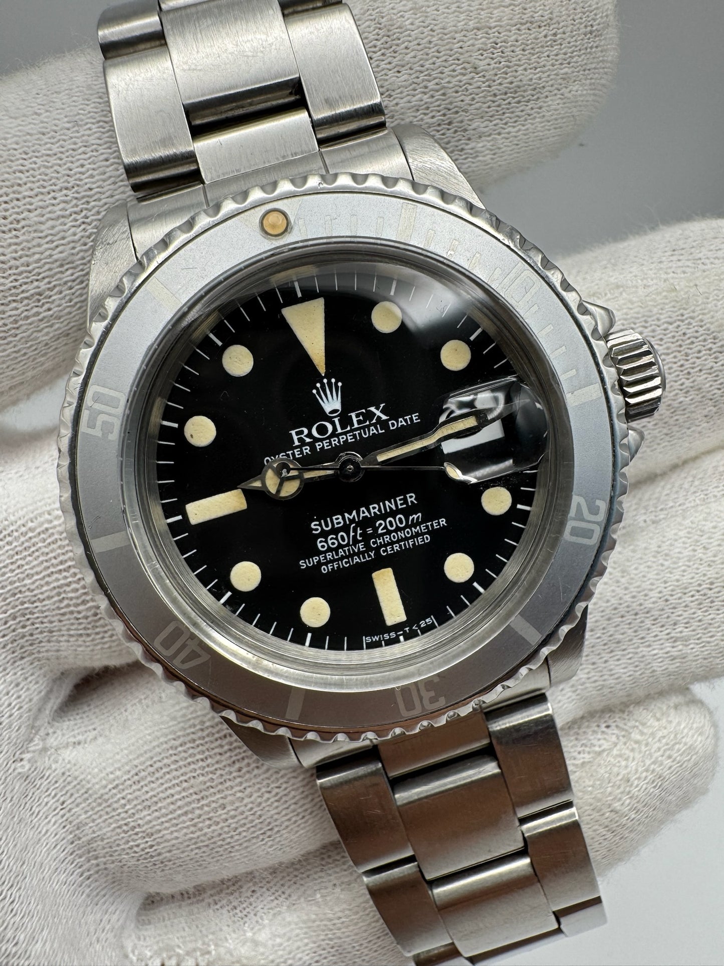 Rolex Submariner Date 1680 Ghost Bezel 1978 (Full-Set)