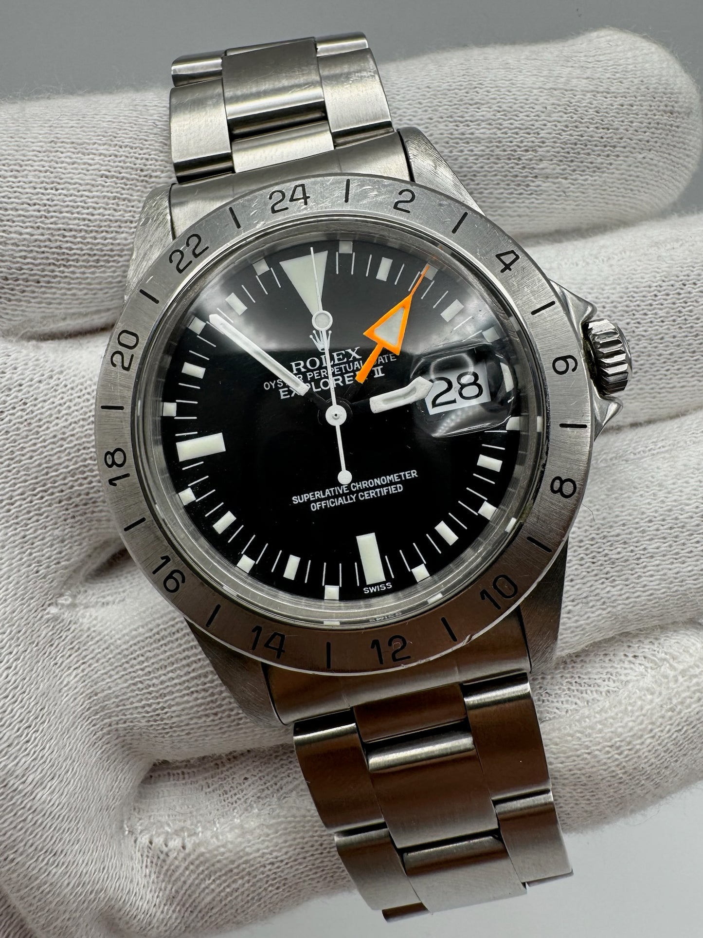 Rolex Explorer II 1655 Steve McQueen Service Dial 1979