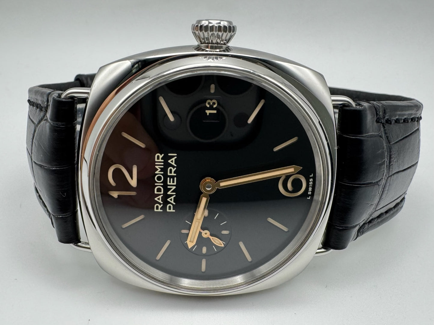 Panerai Radiomir Quaranta 40 Steel Black Dial 2023 (Box/Card/Unpolished)