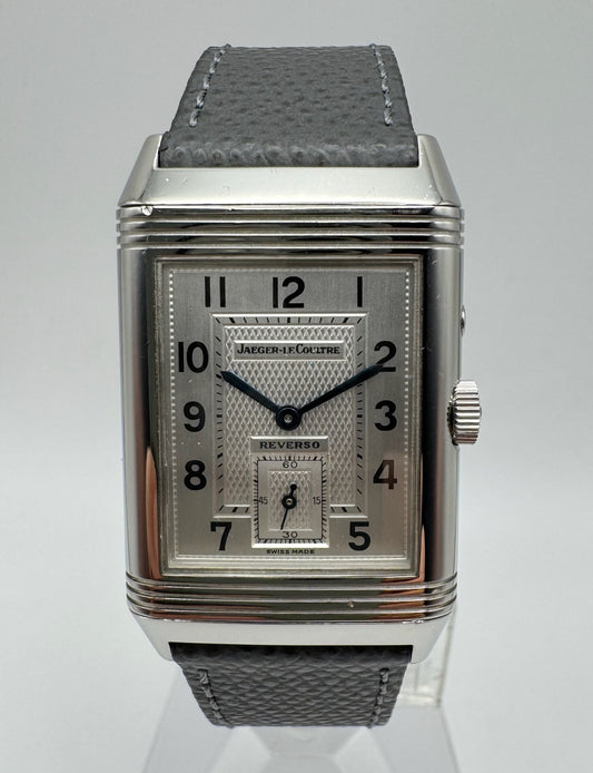 Jaeger-LeCoultre Reverso Duoface Day & Night Steel Manual Winding (Unpolished)
