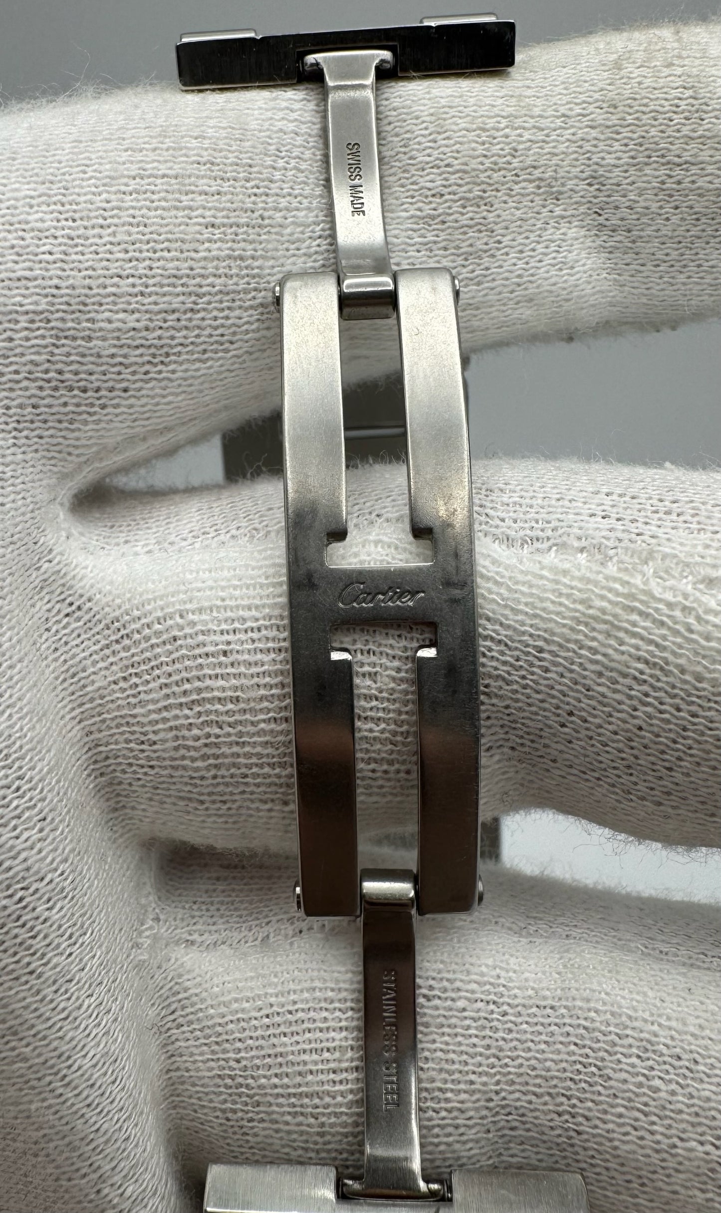 Cartier Tank Solo XL Automatic Full Steel Silver Dial (Mint/Serviced)