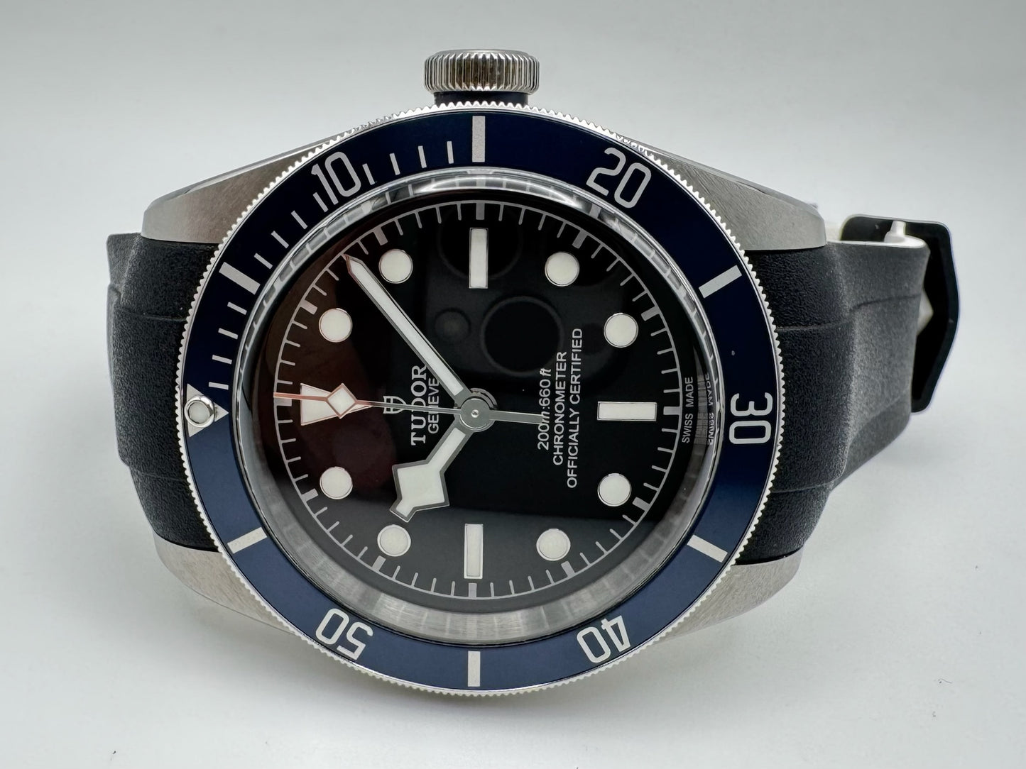 Tudor Black Bay Heritage Black Bay Black Dial Blue Bezel 2021 (Full-Set/Unpolished)