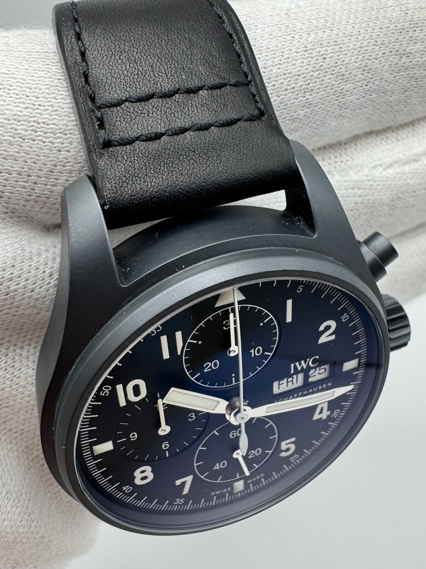 IWC Pilot Chronograph Ceratanium Tribute To 3705 Ltd Edition 2022 (Full-Set/Mint)