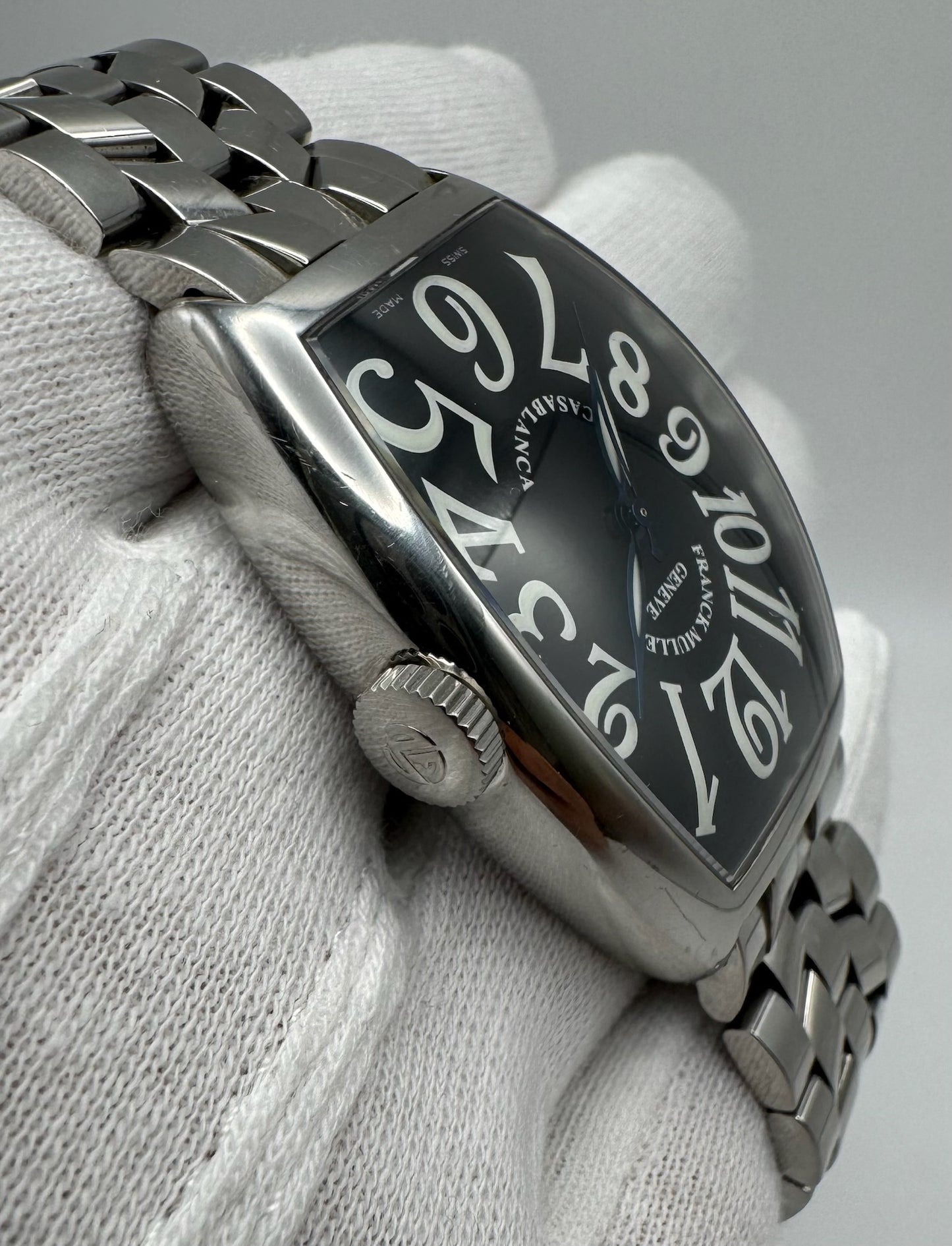 Franck Muller Casablanca Full Steel Black Dial (Unpolished)