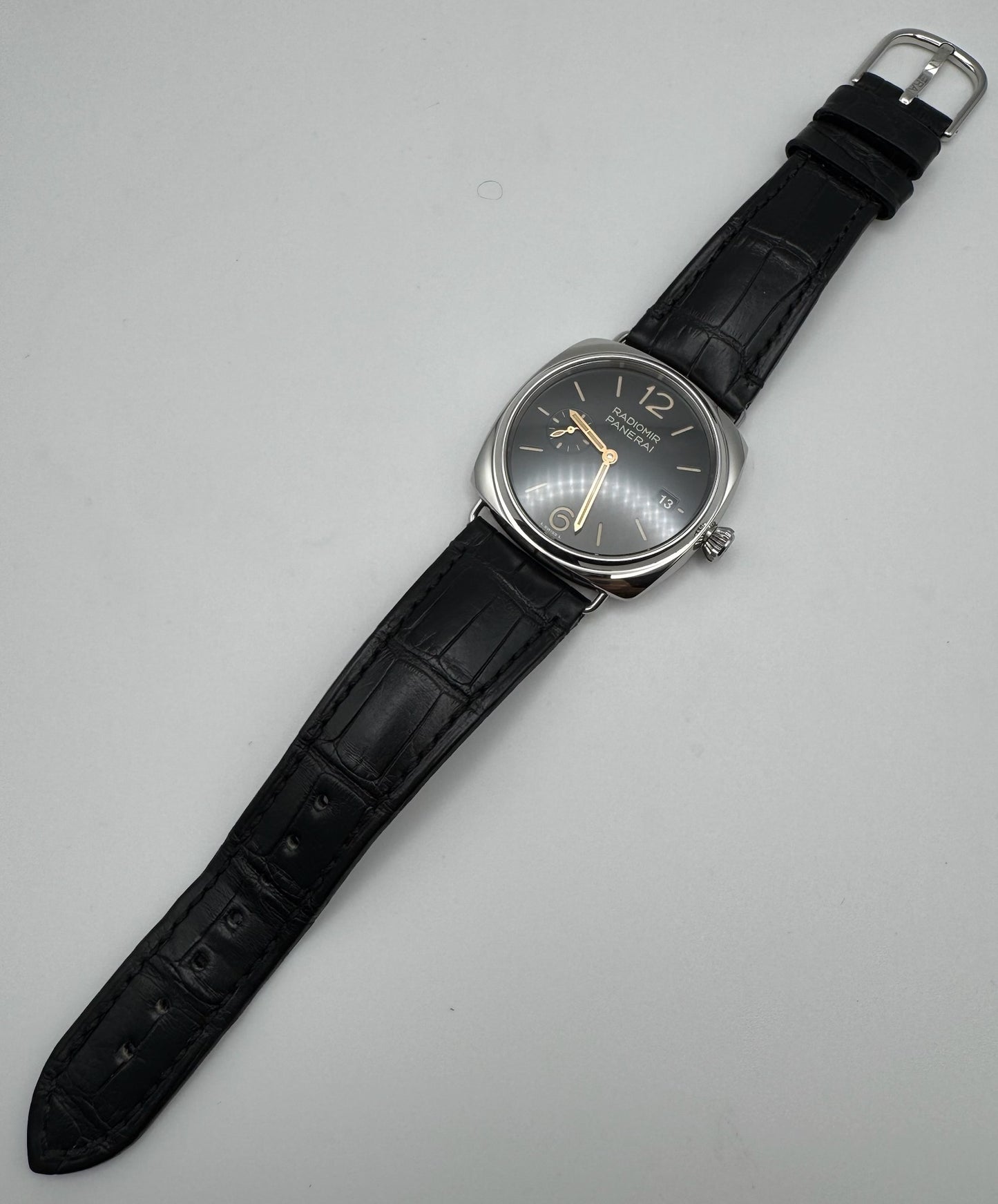 Panerai Radiomir Quaranta 40 Steel Black Dial 2023 (Box/Card/Unpolished)