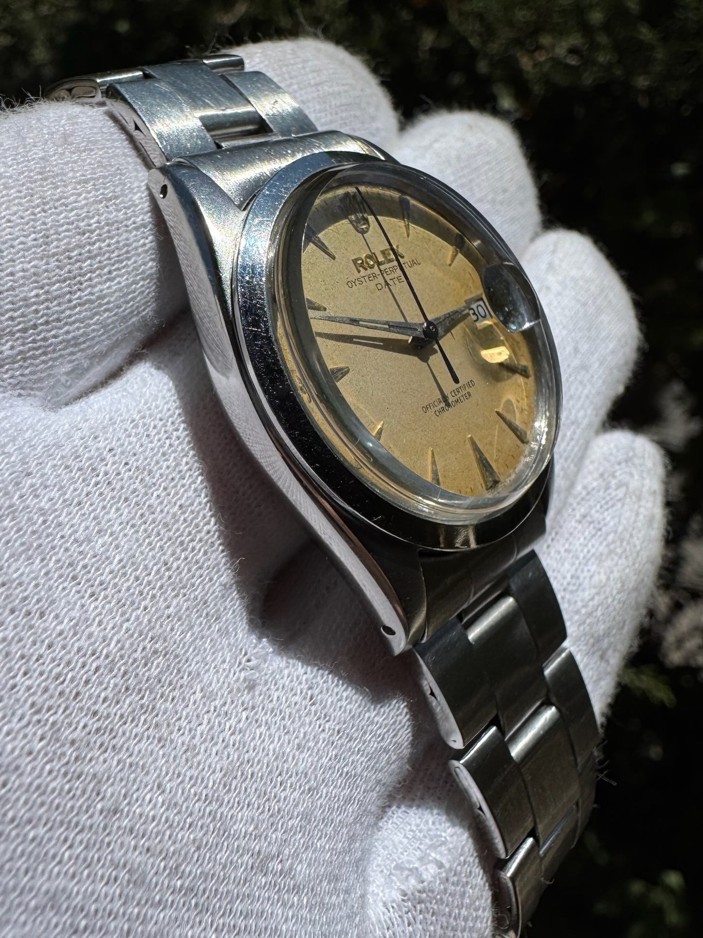 Rolex Oyster Perpetual Date 34 Full Steel Cream Dial (Serviced)