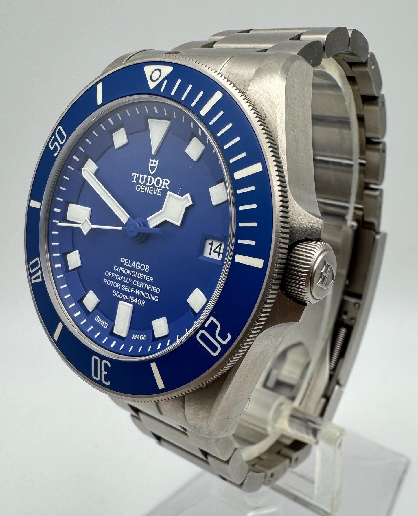 Tudor Pelagos Full Titanium Blue Dial 2022 (Full-Set/Unpolished)