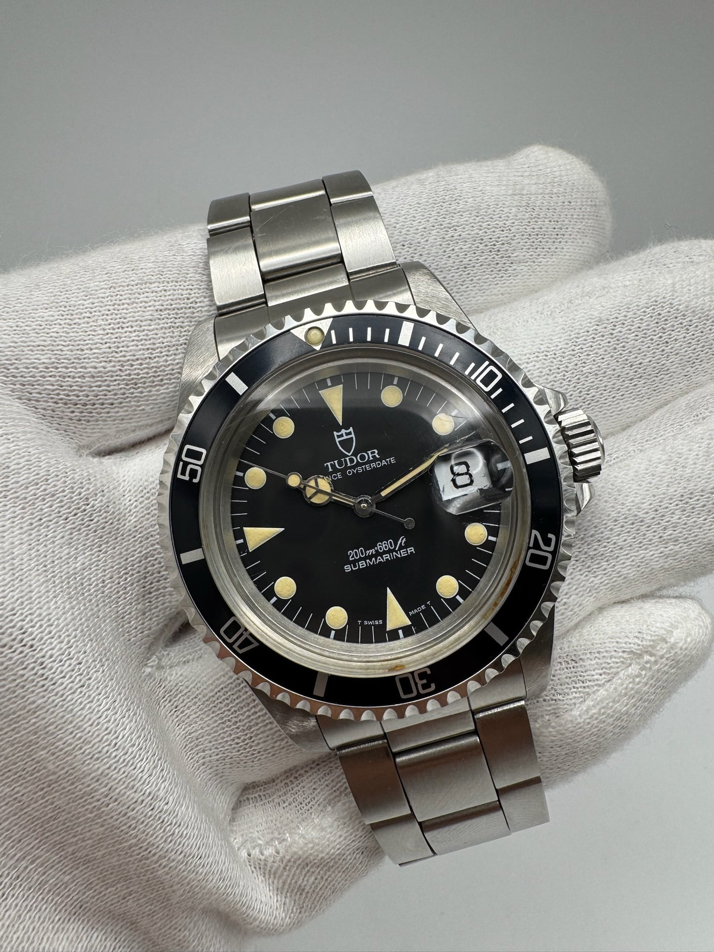 Tudor Submariner Vintage 79090 Yellow Patina (Full-Set/Unpolished)
