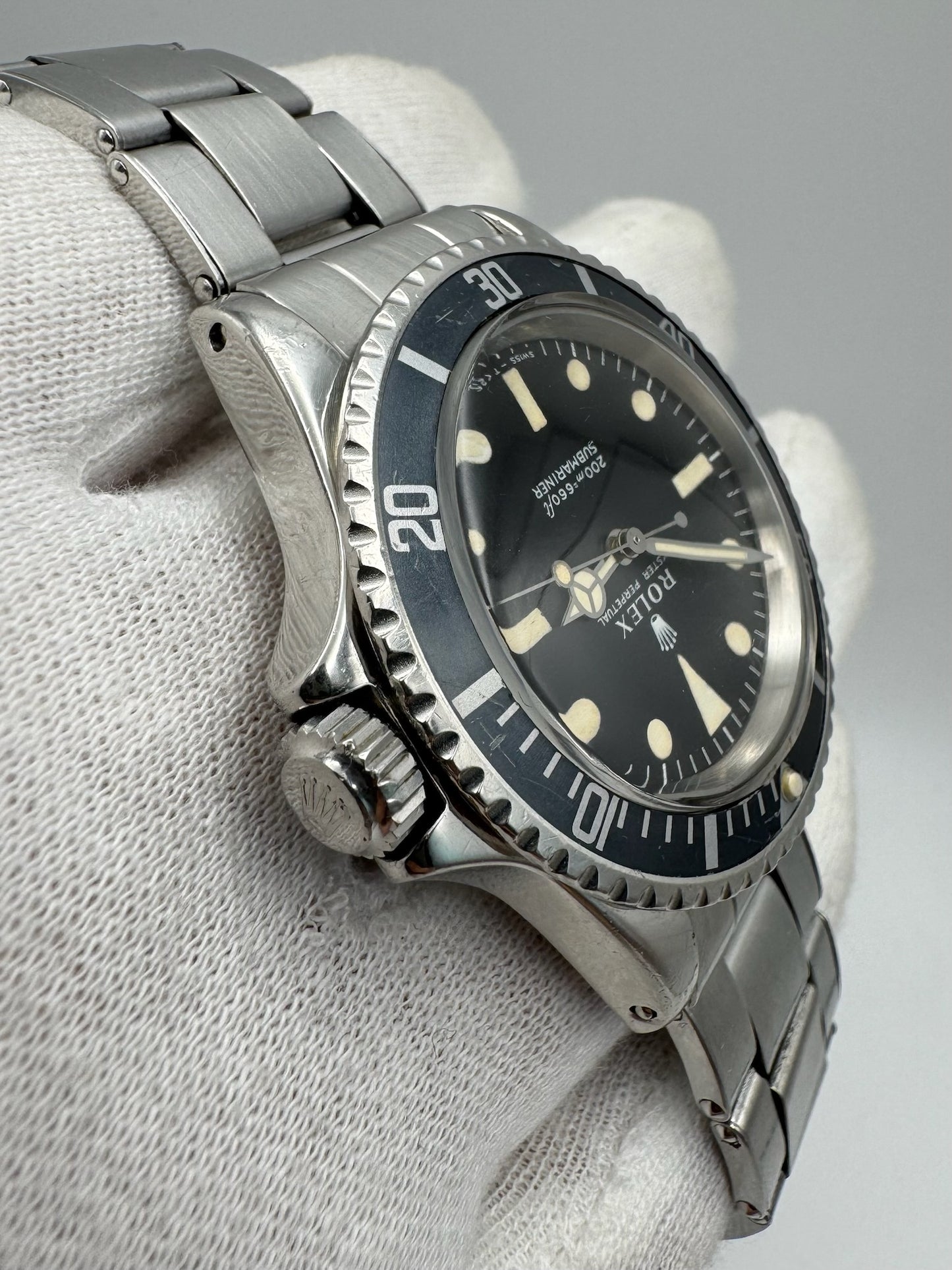 Rolex Submariner No Date 5513 Meters First Blue Insert 1968 (Full-Set)