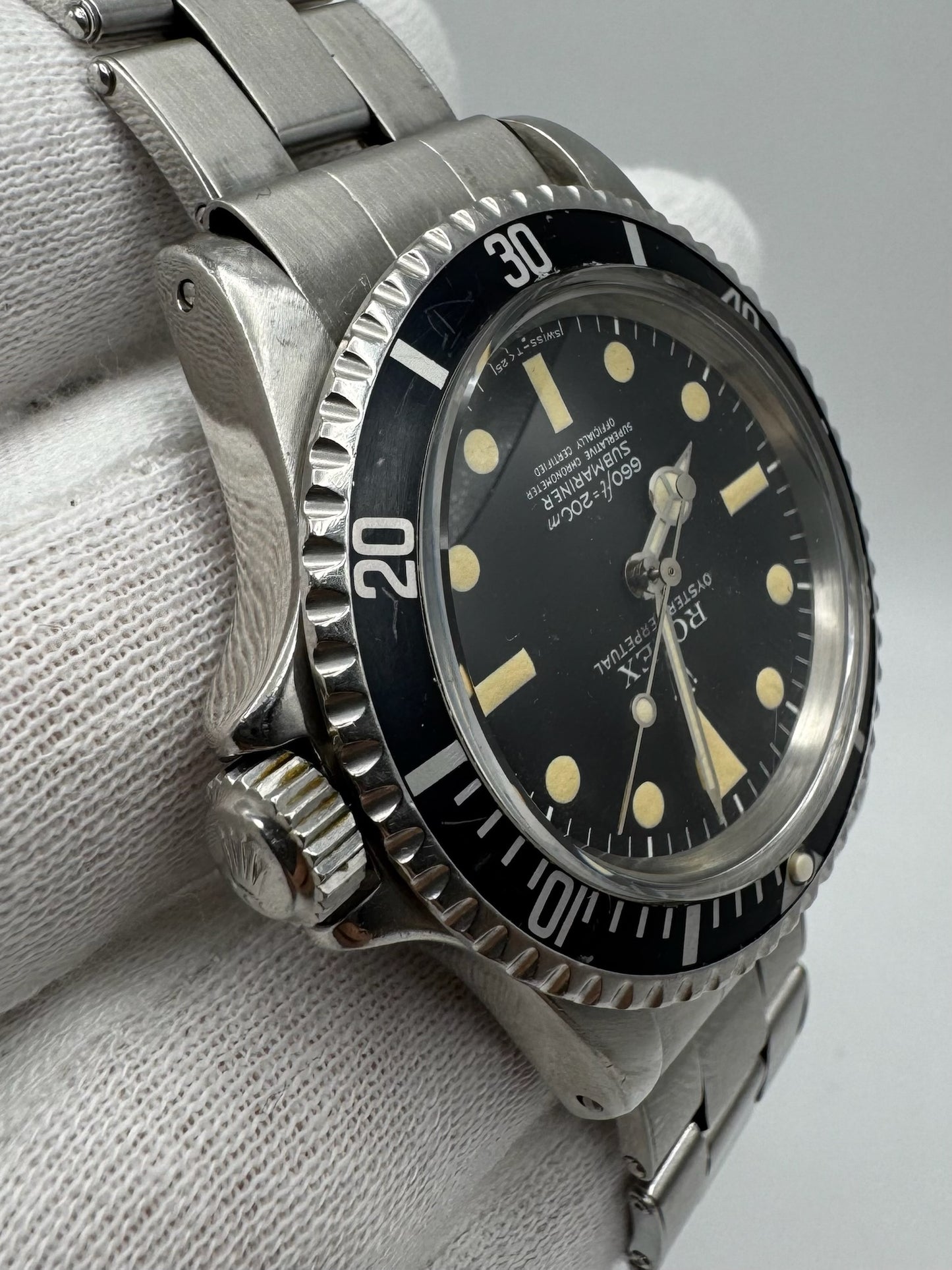 Rolex Submariner 5512 No Date 5512 Feet First Yellow Patina 1967 (Serviced)