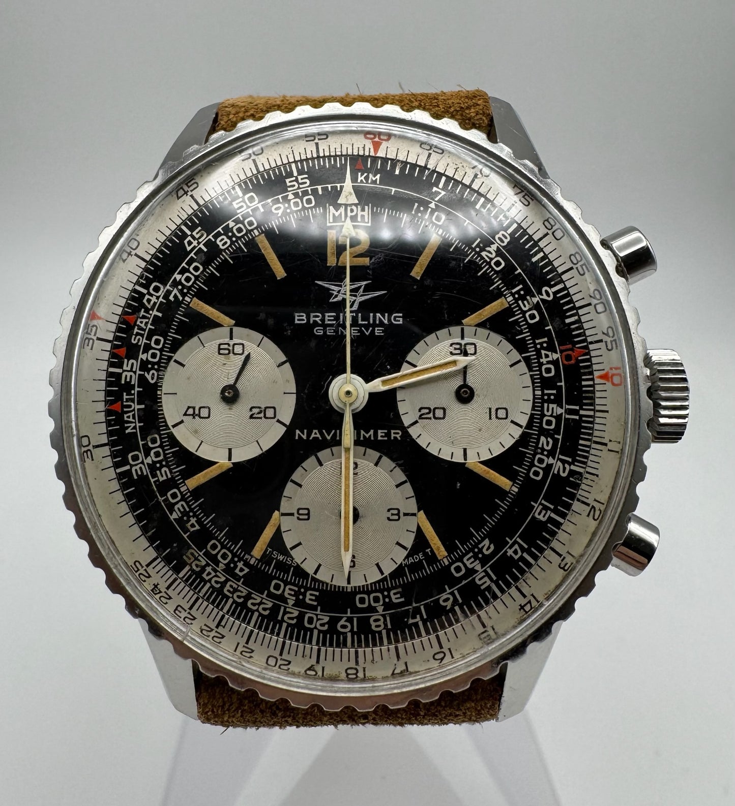 Breitling Navitimer Vintage Navitimer 806 Steel Heavy Patina (Unpolished/Serviced)