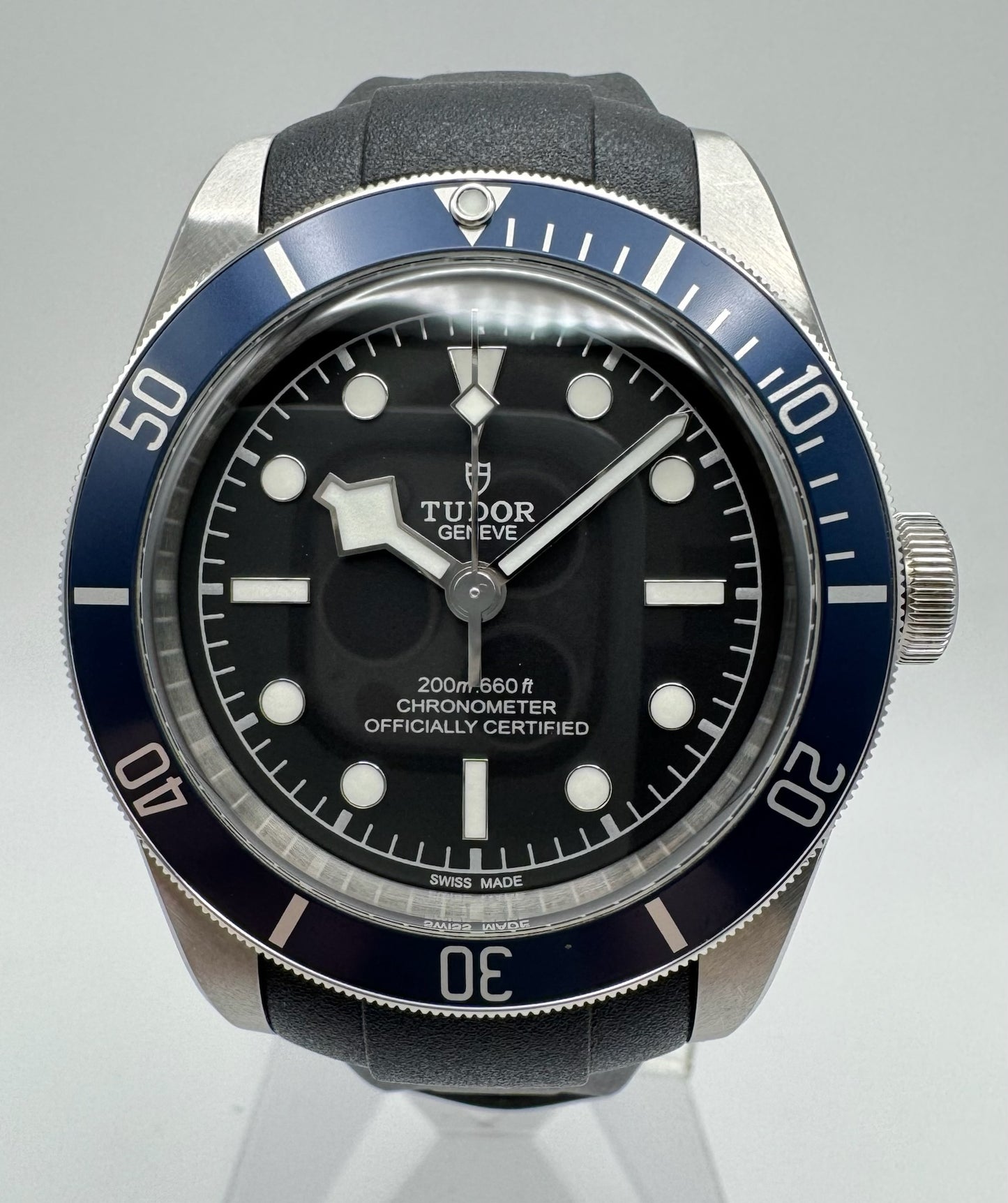 Tudor Black Bay Heritage Black Bay Black Dial Blue Bezel 2021 (Full-Set/Unpolished)