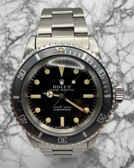 Rolex Submariner No Date 5513 Full Steel Maxi Dial 1969 (Unpolished/Serviced)