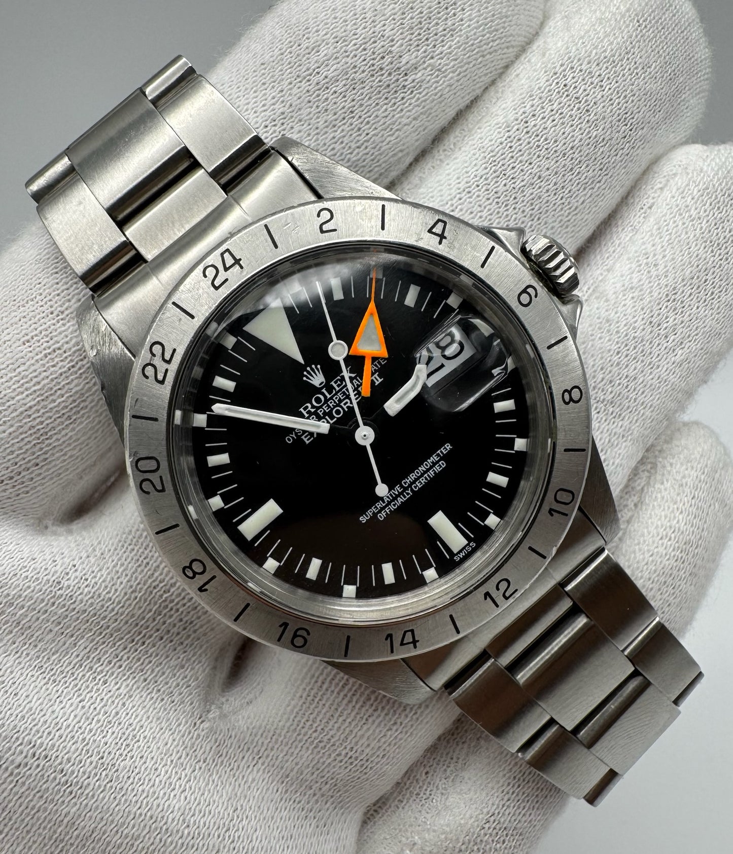Rolex Explorer II 1655 Steve McQueen Service Dial 1979
