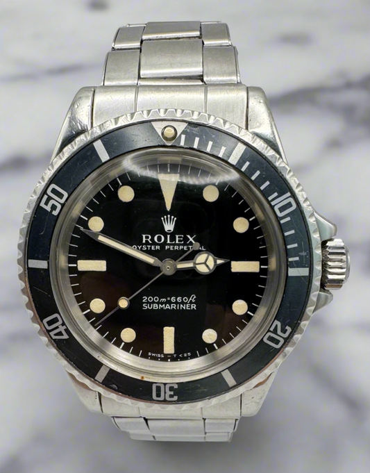 Rolex Submariner No Date 5513 Meters First Blue Insert 1968 (Full-Set)