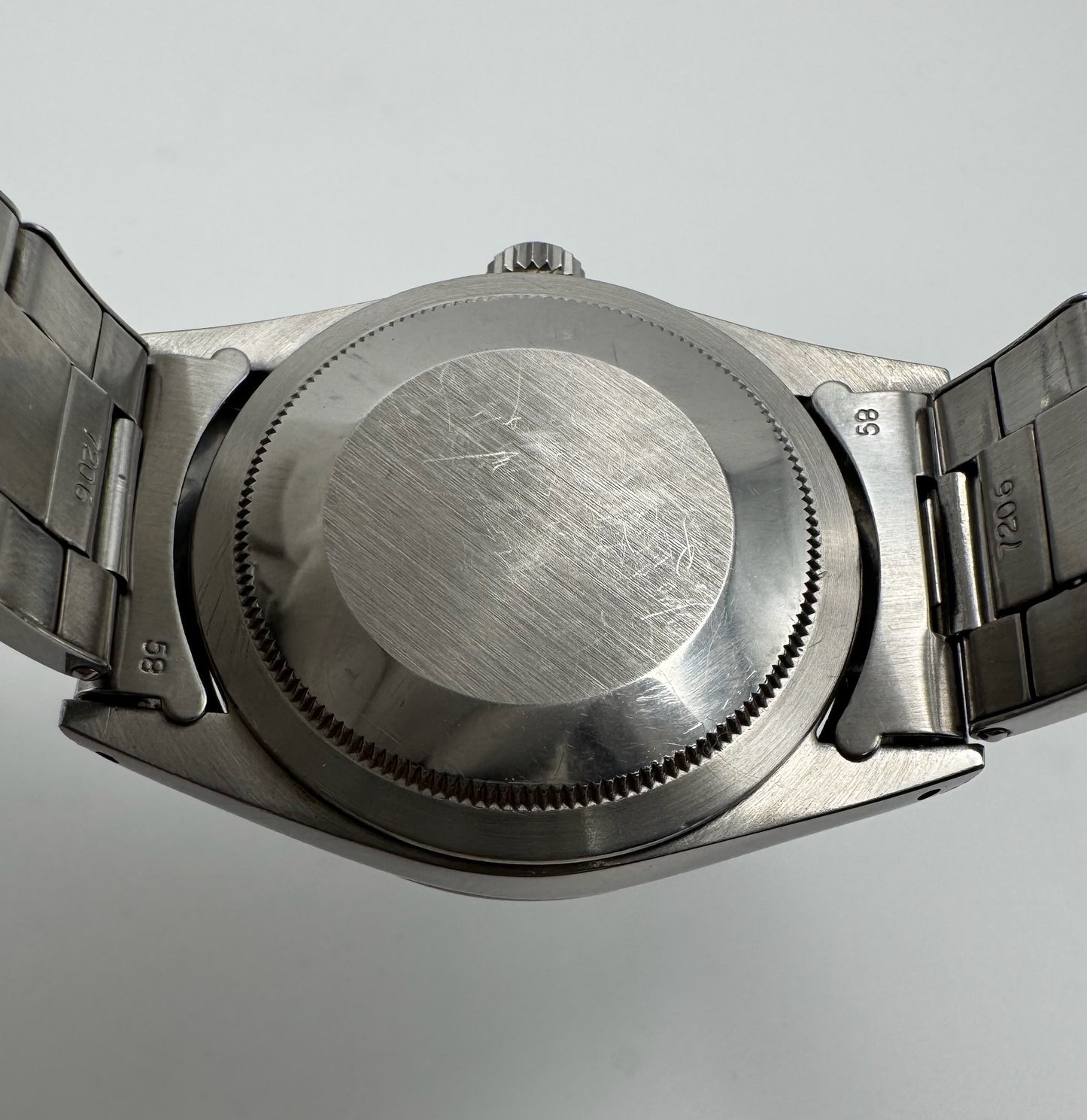 Rolex Explorer 1016 Full Steel Riveted Bracelet Heavy Patina 1965 (Serviced)