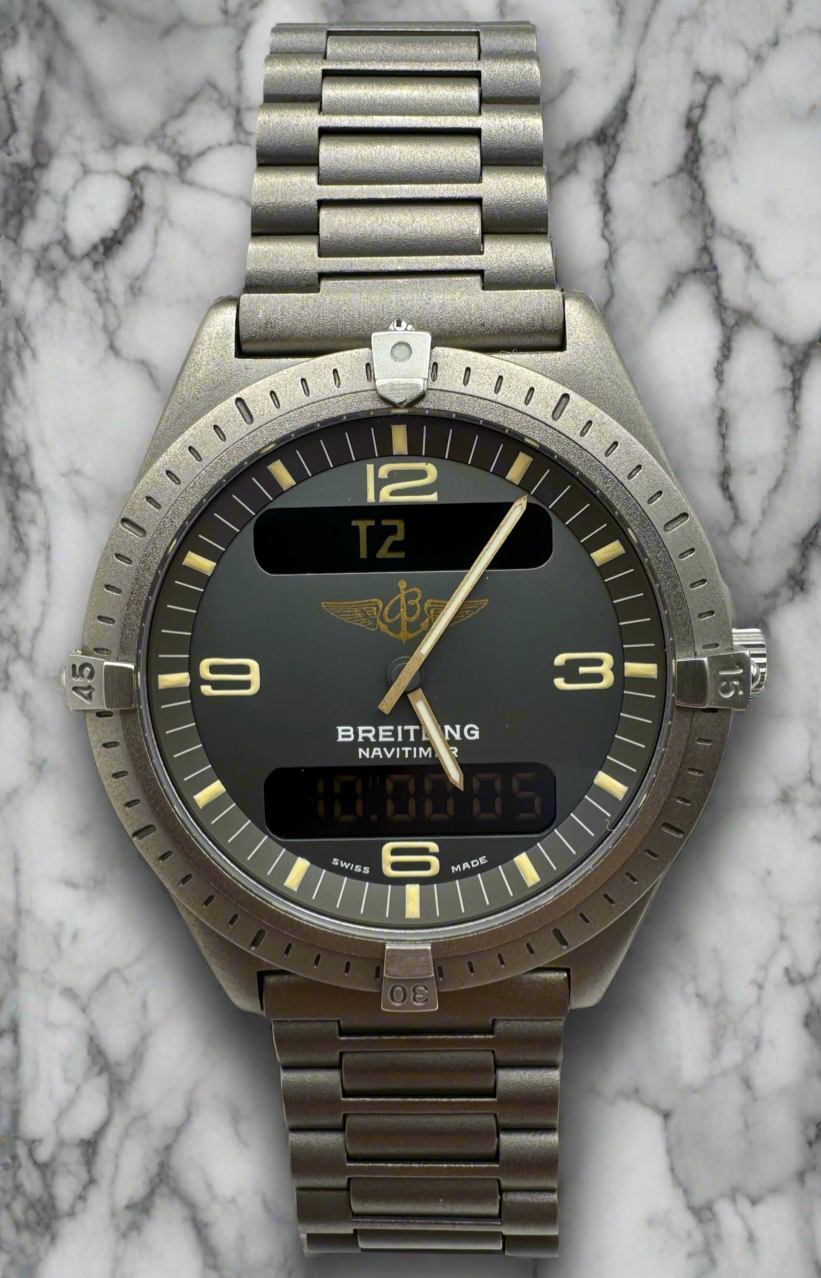 Breitling Aerospace Titanium with Tritium Dial (Unworn/Full-Set)