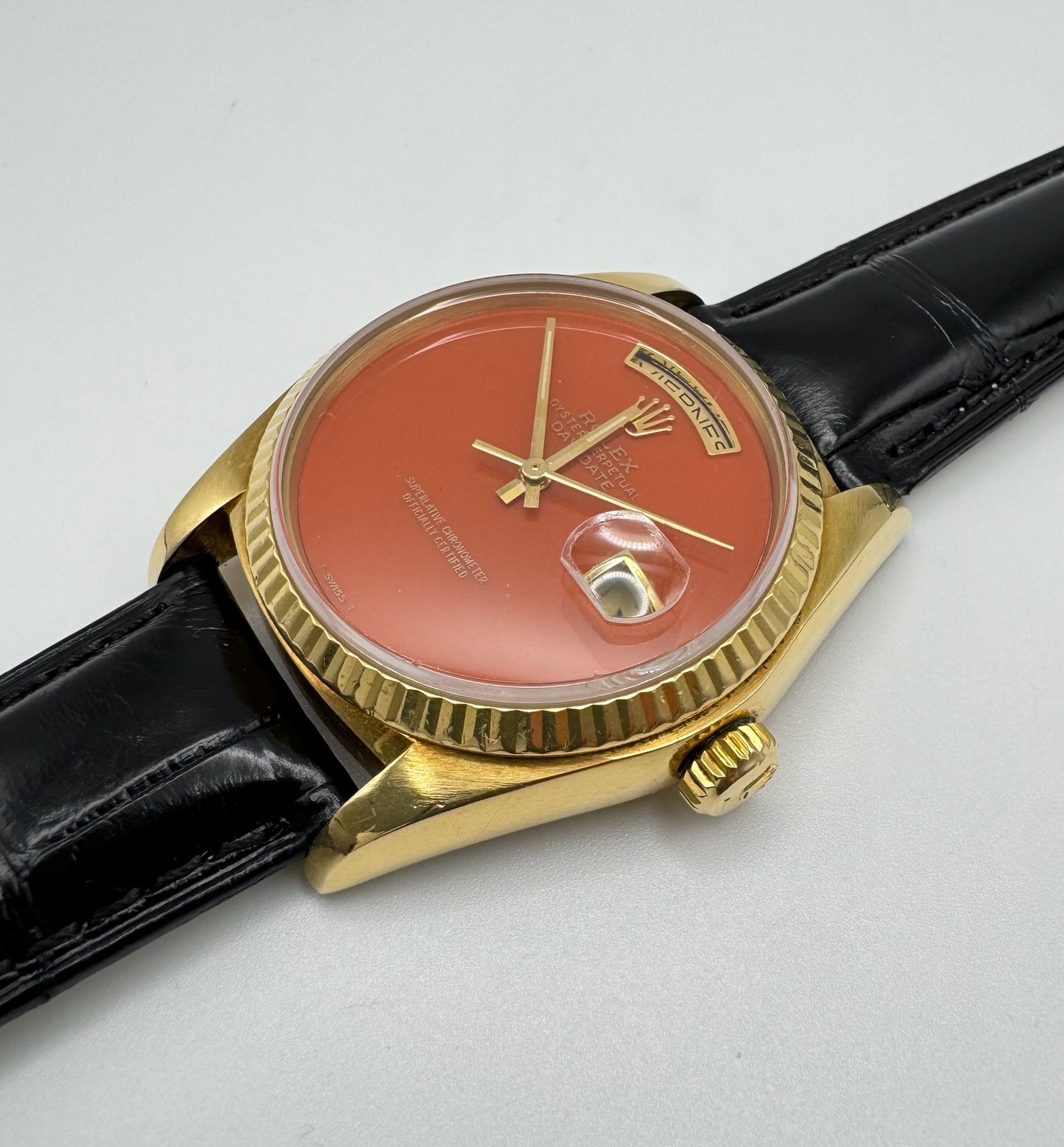 Rolex Day-Date 36 Yellow Gold Coral 1979 (Serviced)
