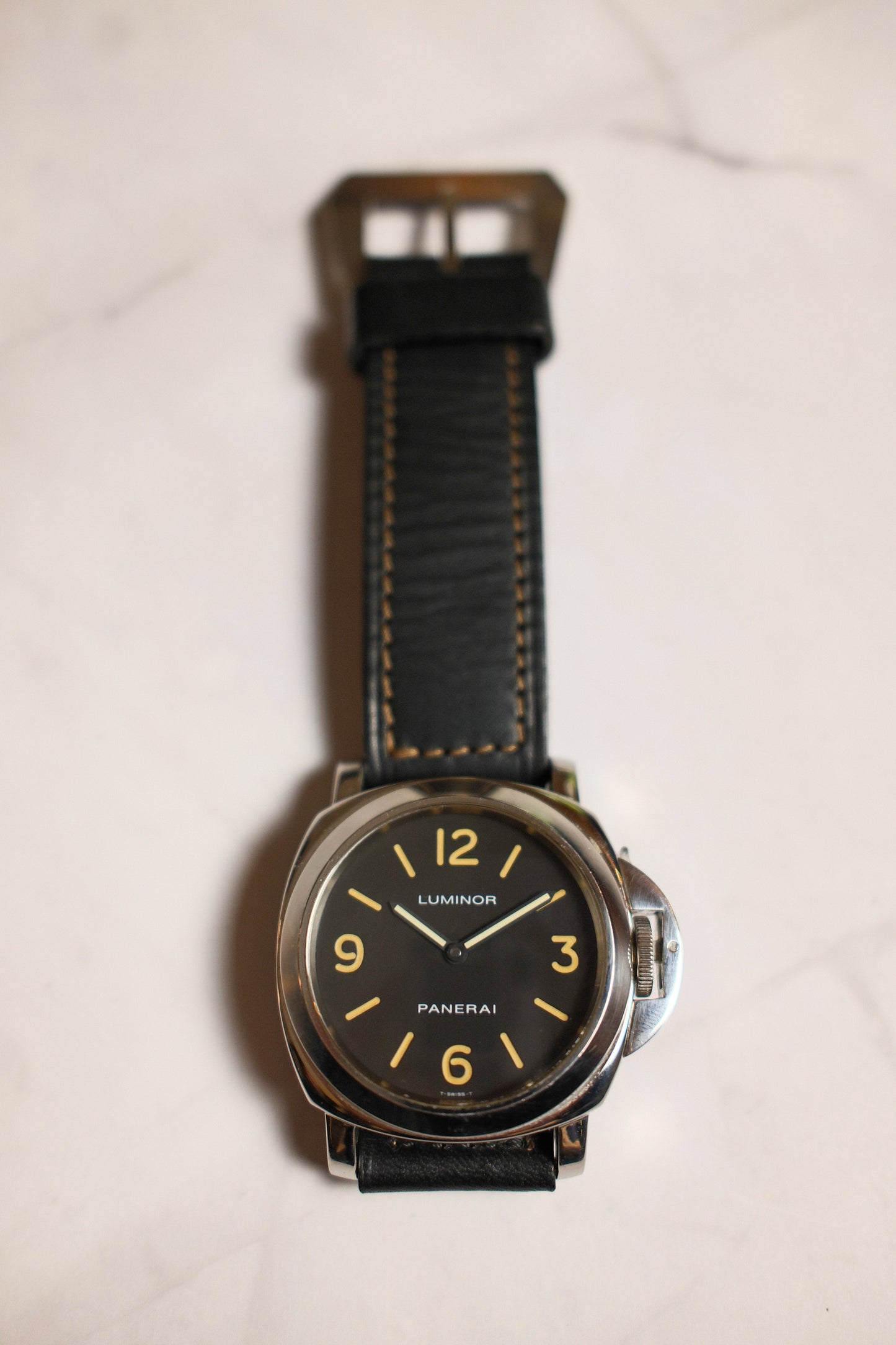 Panerai Luminor Base Pre-A Pumpkin Patina 1998 (Full-Set)