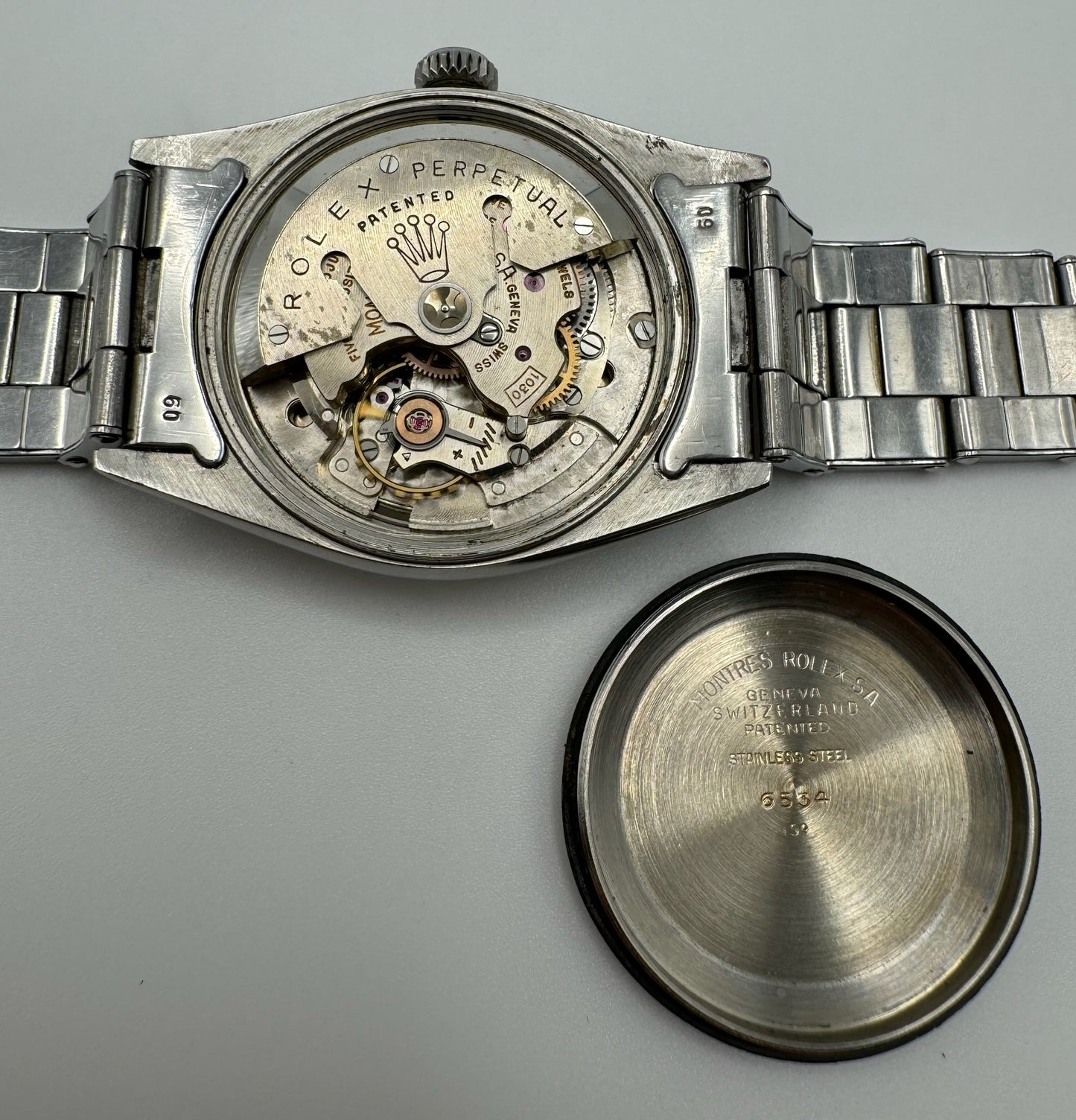 Rolex Oyster Perpetual Date 34 Roulette Black Glossy Gilt