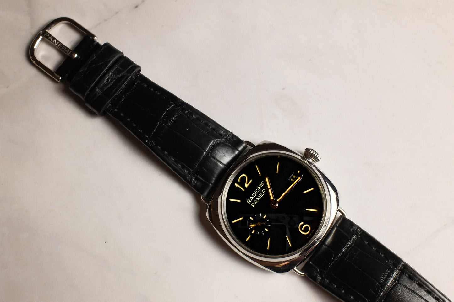 Panerai Radiomir Quaranta 40 Steel Black Dial 2023 (Box/Card/Unpolished)