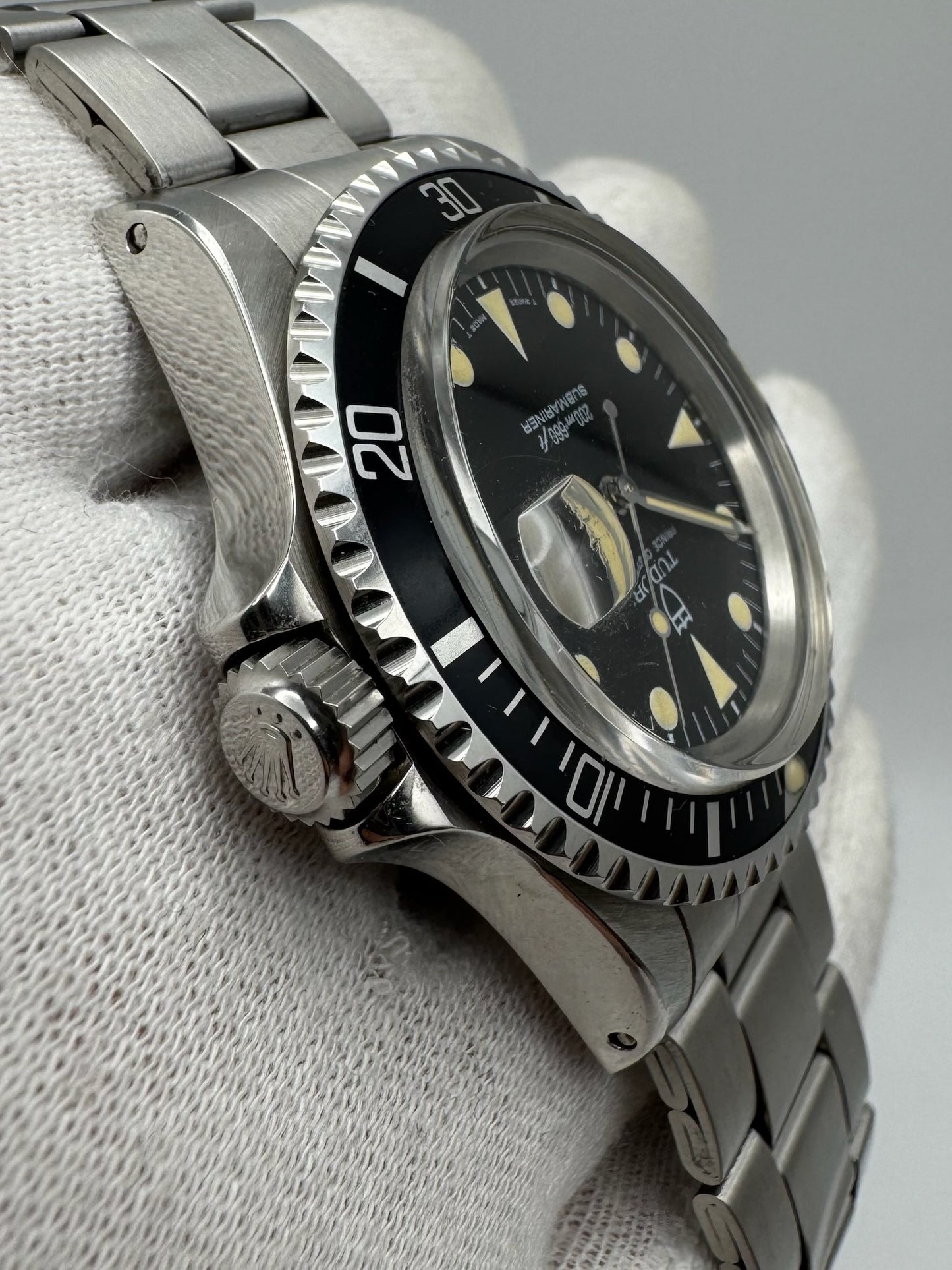 Tudor Submariner Vintage 79090 Yellow Patina 1993 (Full-Set/Unpolished)