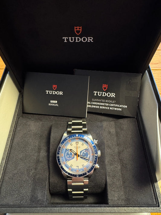 Tudor Heritage Chrono Blue Carlo (Full-Set/Mint)